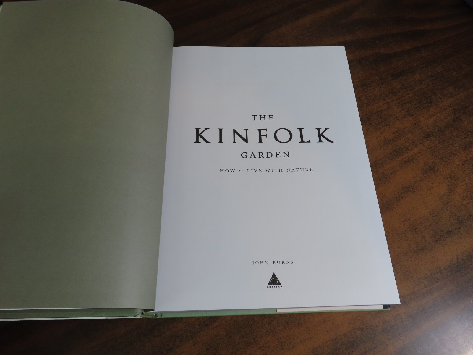 The Kinfolk Garden John Burns 9781579659844 HC 2020