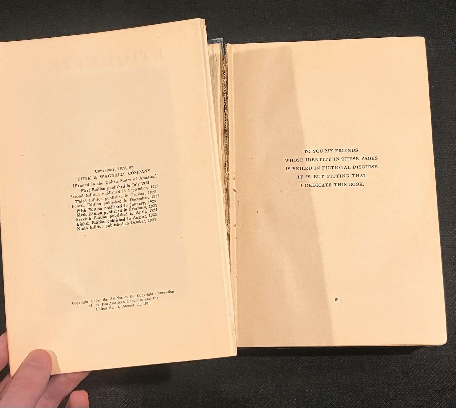 Antique Book “Etiquette” by Emily Post; 1923; 9th Ed. Illustrated