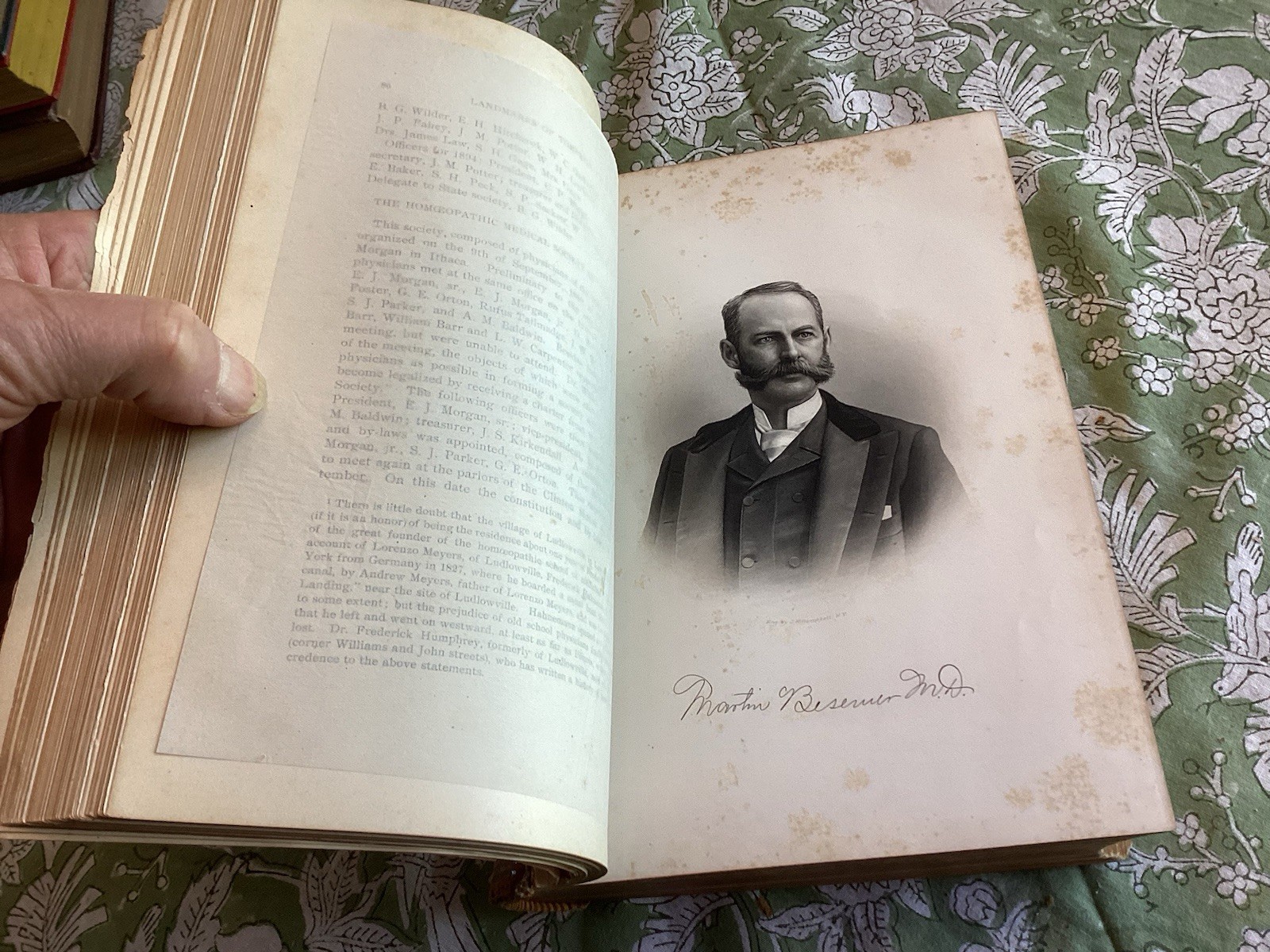 1894 Landmarks Tompkins County W/History Cornell University New York NY Illustra