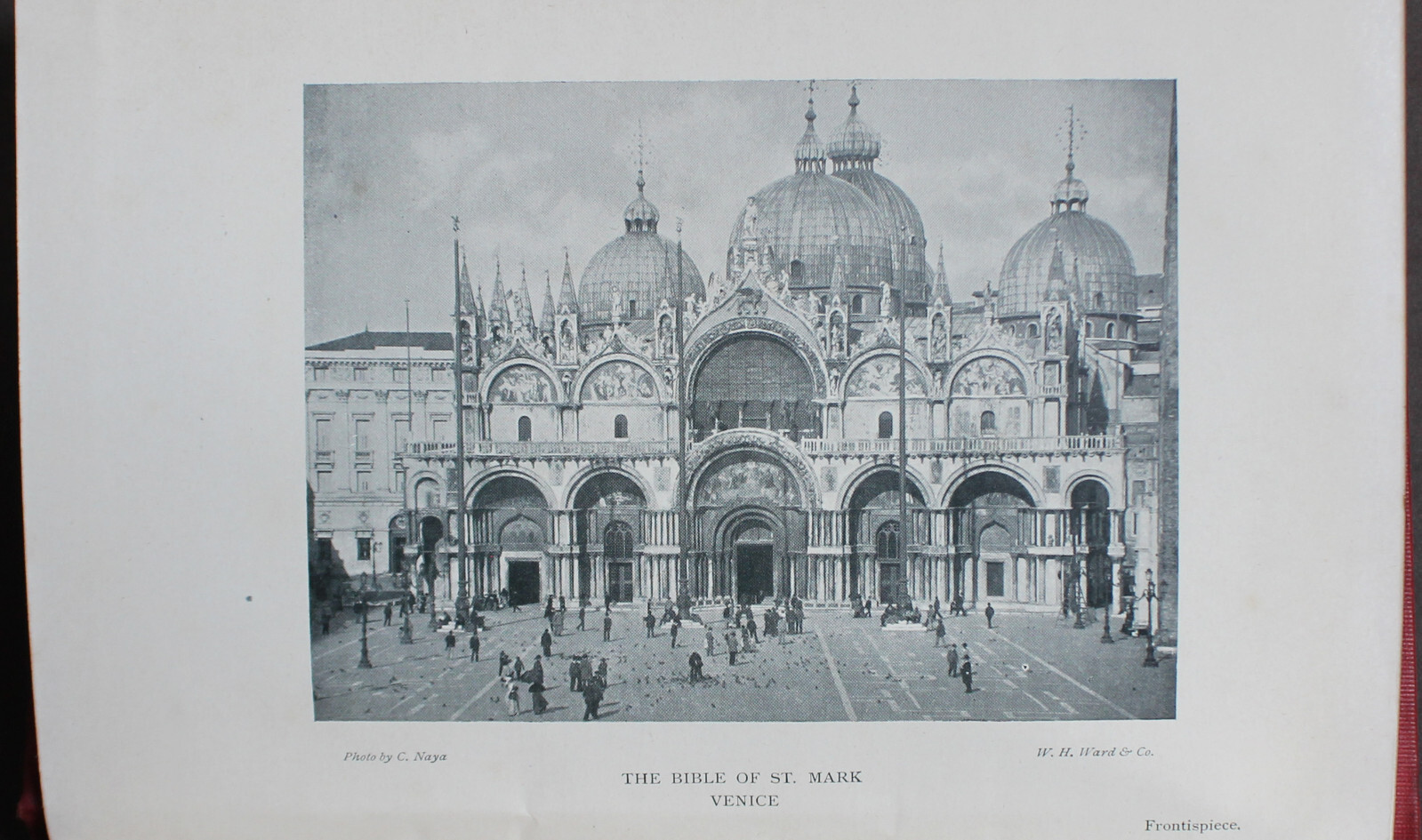 Rare Antique Old Book St. Mark’s Church Venice 1898 Illustrated Italy Europe ⭐️