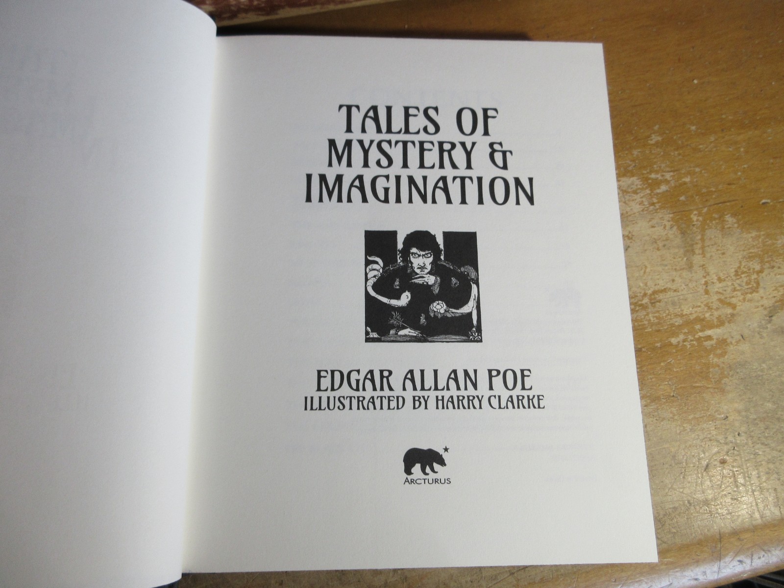 TALES OF MYSTERY & IMAGINATION Book EDGAR ALLAN POE MURDER BLACK CAT HORROR DEAD