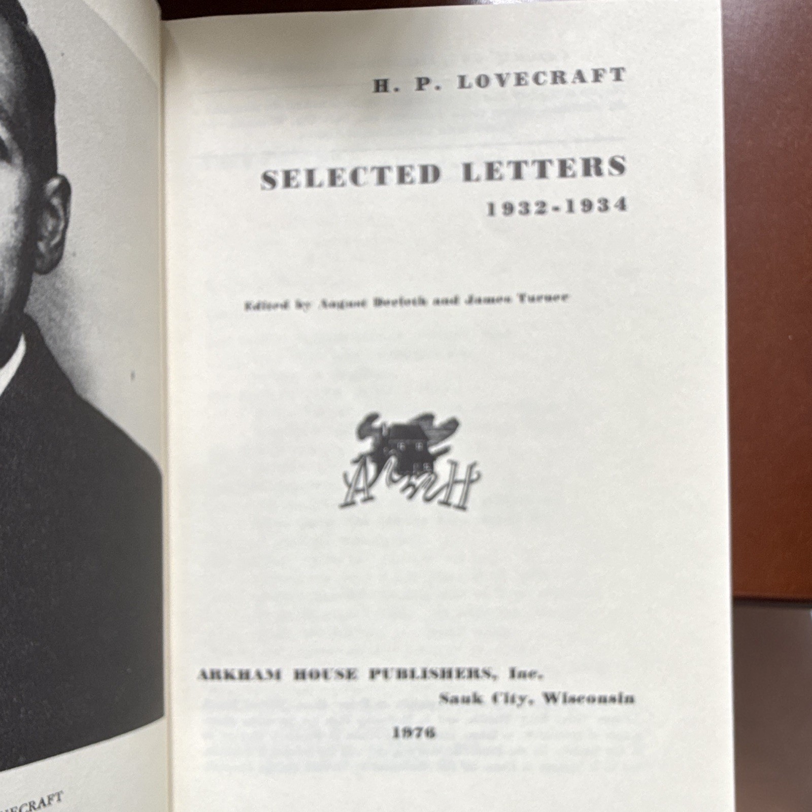 H. P. Lovecraft Selected Letters Hardcover 1st edition 1,2,4&5, 3 2nd edition