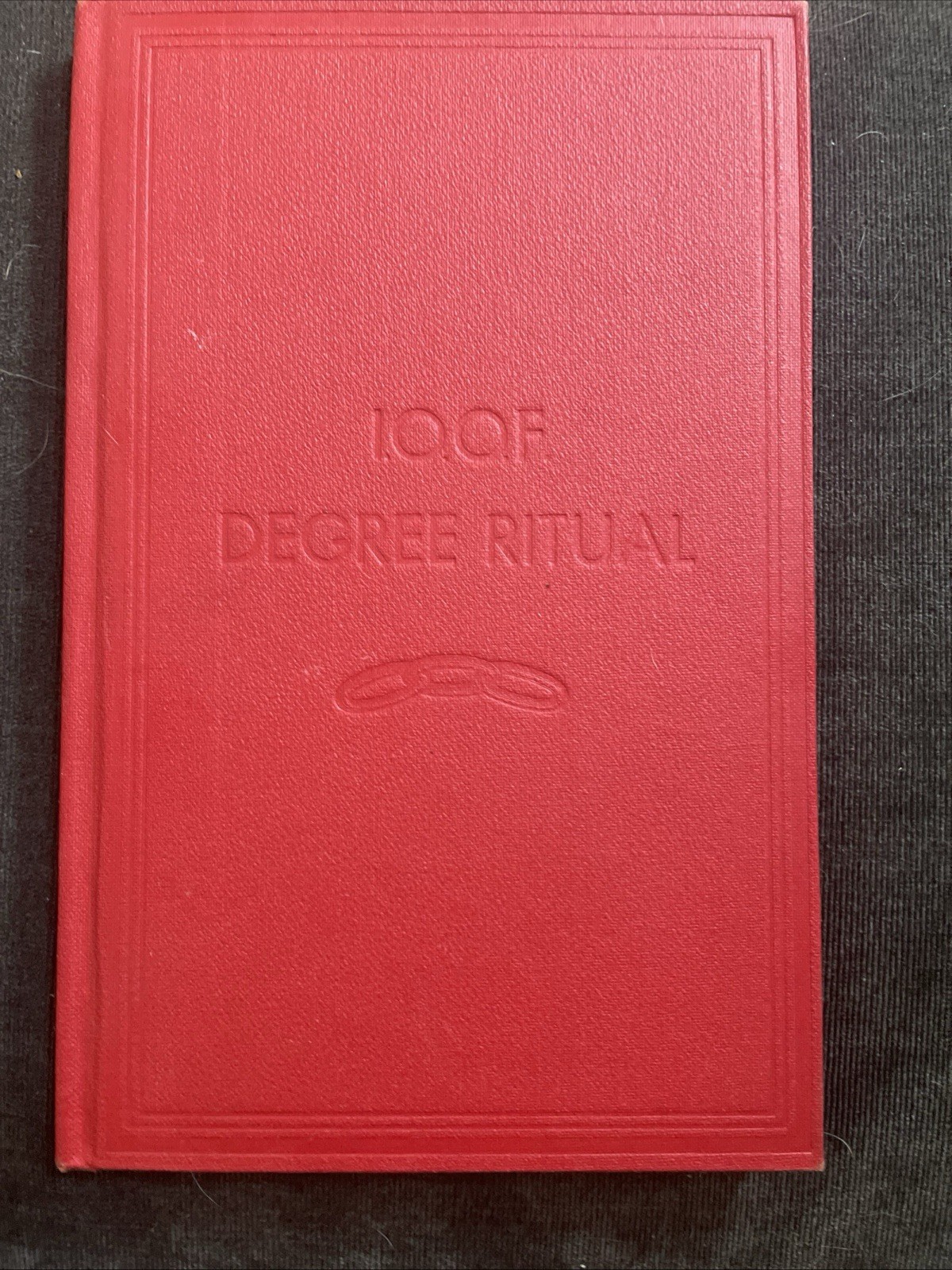 100F Degree Ritual Book Falls Church Virginia Pub. 1974 Odd Fellows