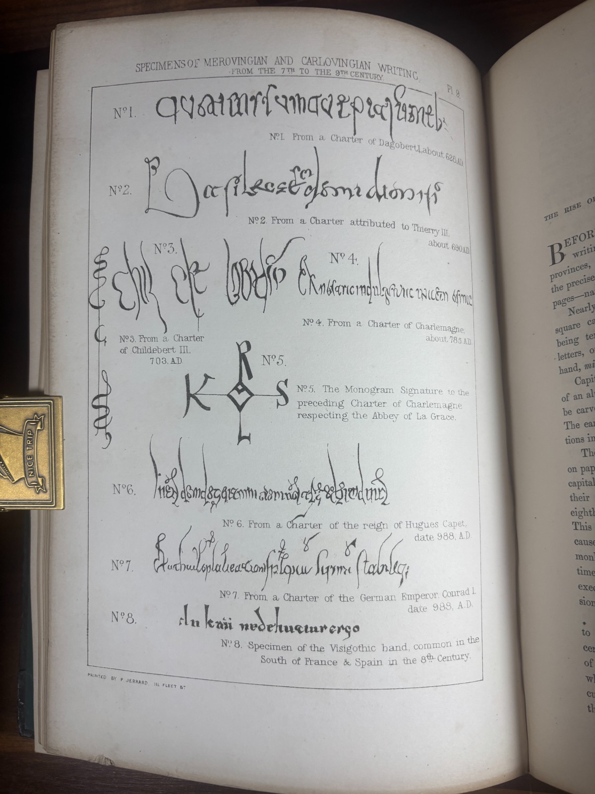 1855 2nd Ed, The Origin and Progress of the Art of Writing, Papier-Mâché Binding