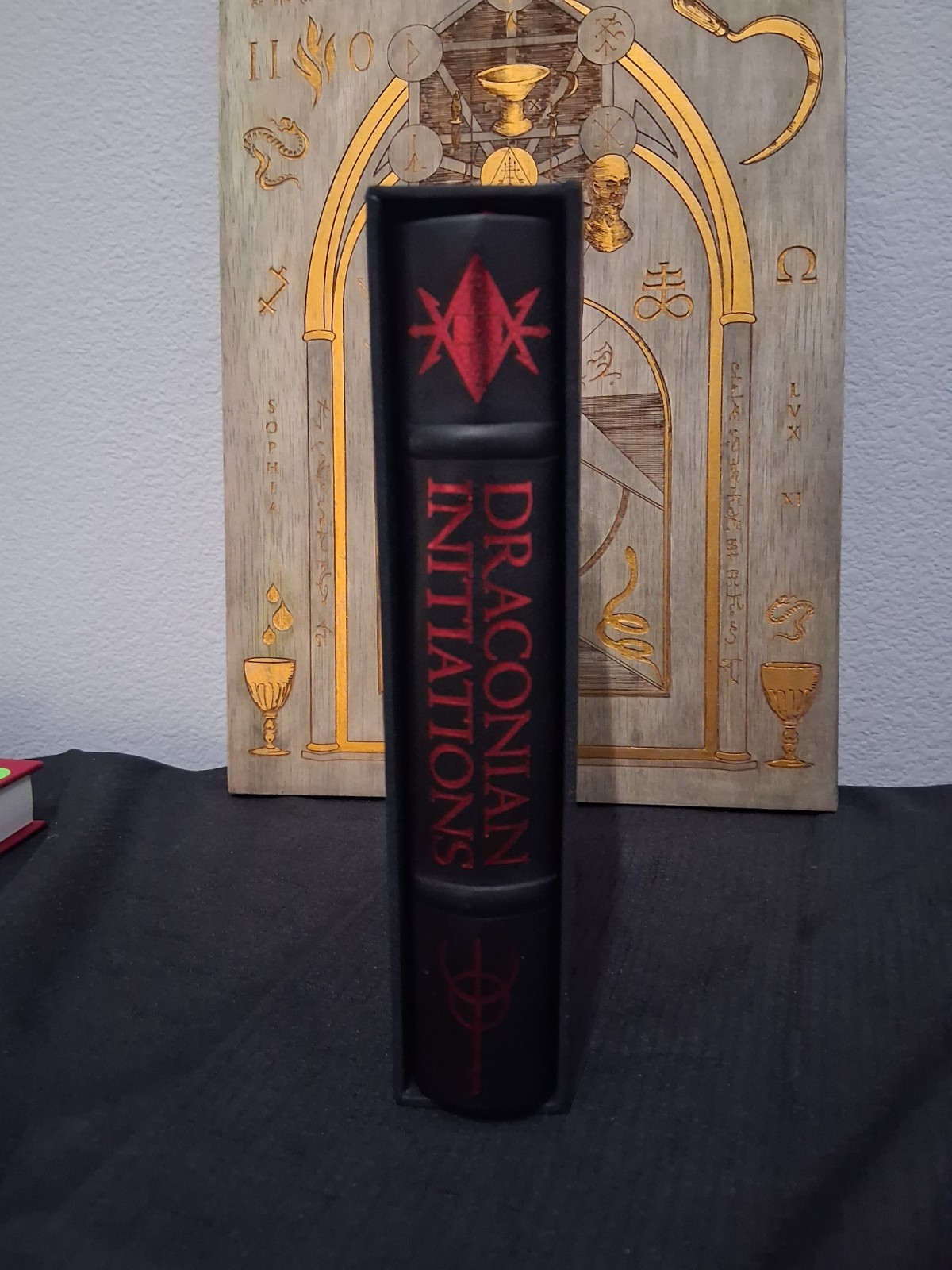 Draconian Initiations Thomas Karlsson Deluxe Leather HC Manus Sinistra occult