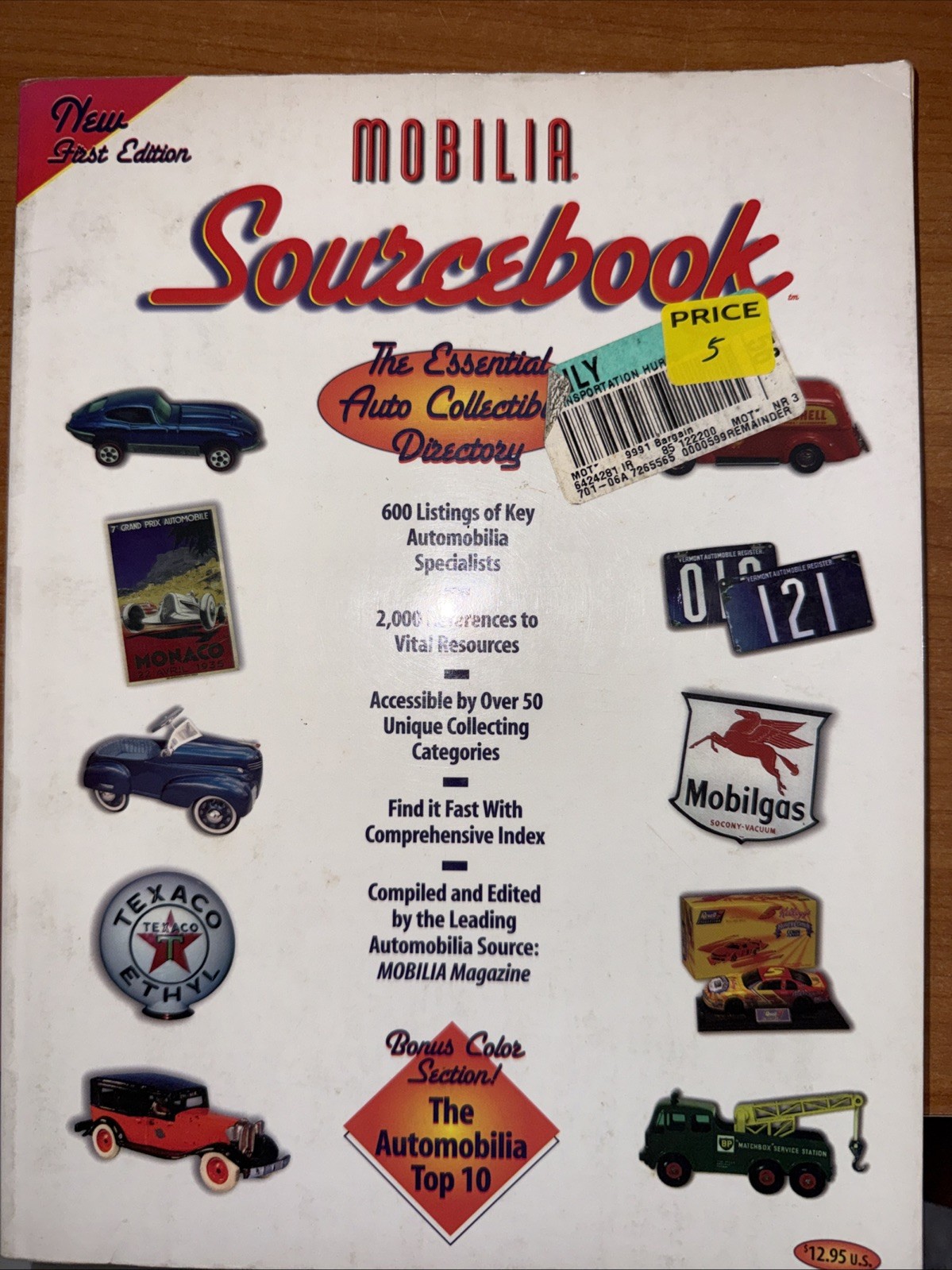 Mobilia Sourcebook The Essential Auto Collectibles Directory Book
