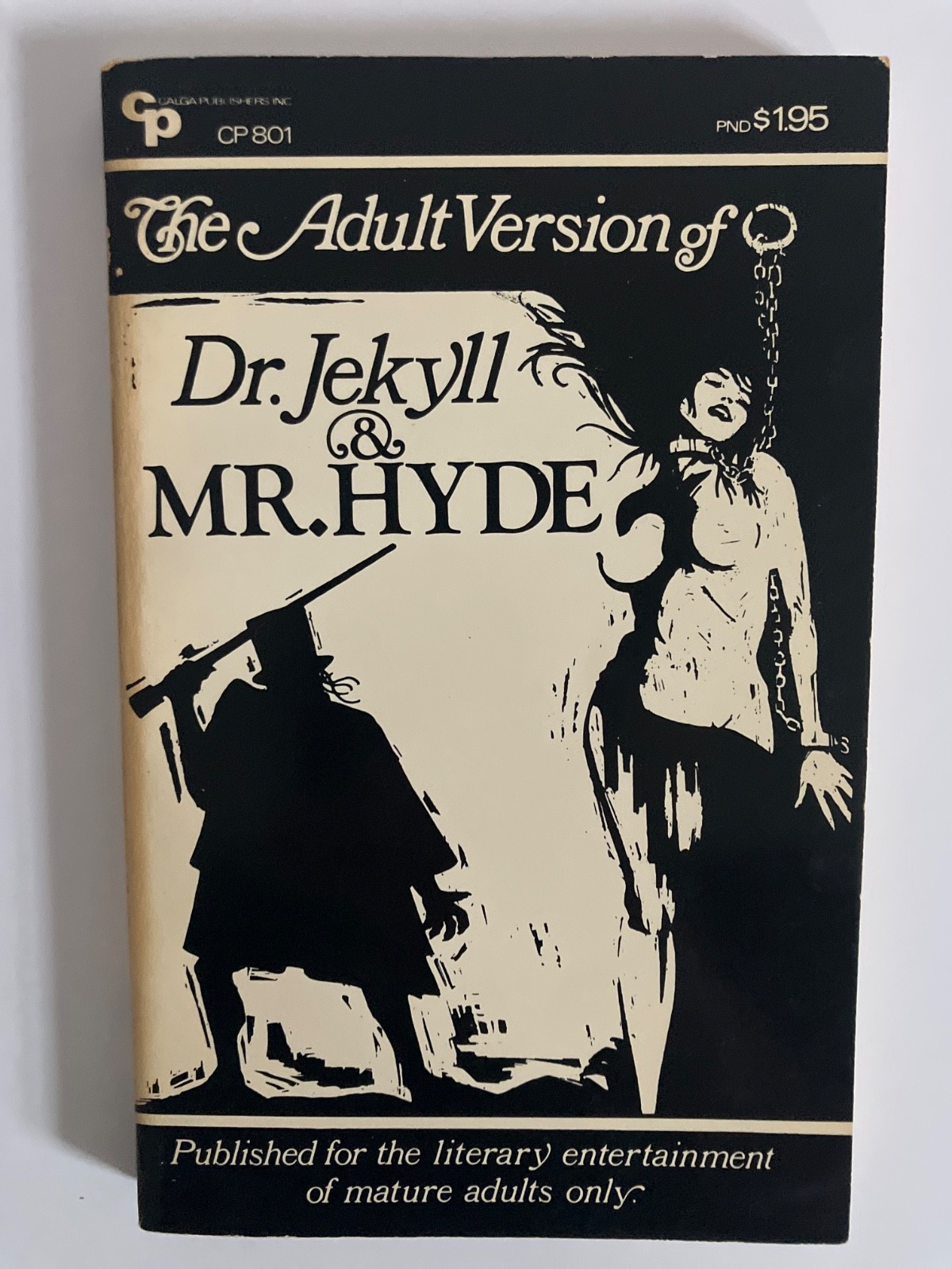 Calga LOT of Adult Version of Dracula, Frankenstein and Dr. Jekyll & Mr. Hyde