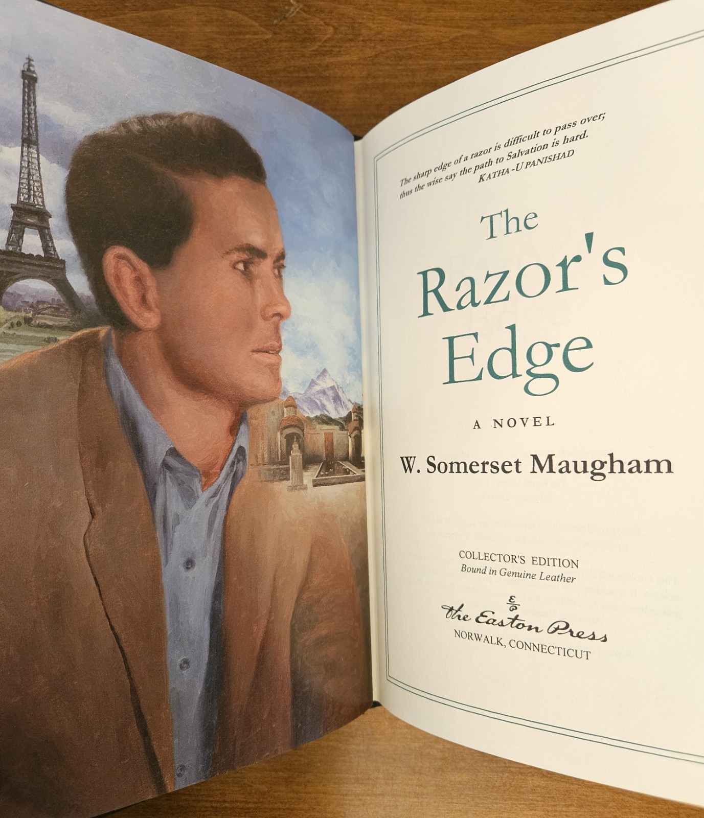 Easton Press The Razor’s Edge W. Somerset Maugham FINE!