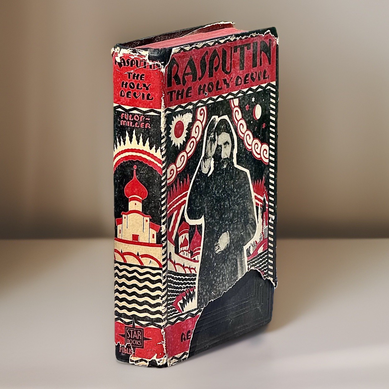 Rasputin The Holy Devil Rene Fulop-Miller 1928 Viking Press HC DJ Star Books
