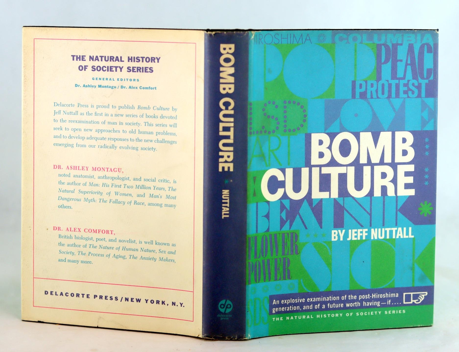 Jeff Nuttall 1st Ed 1969 Bomb Culture 60s Counter Culture Sociology HC w/DJ