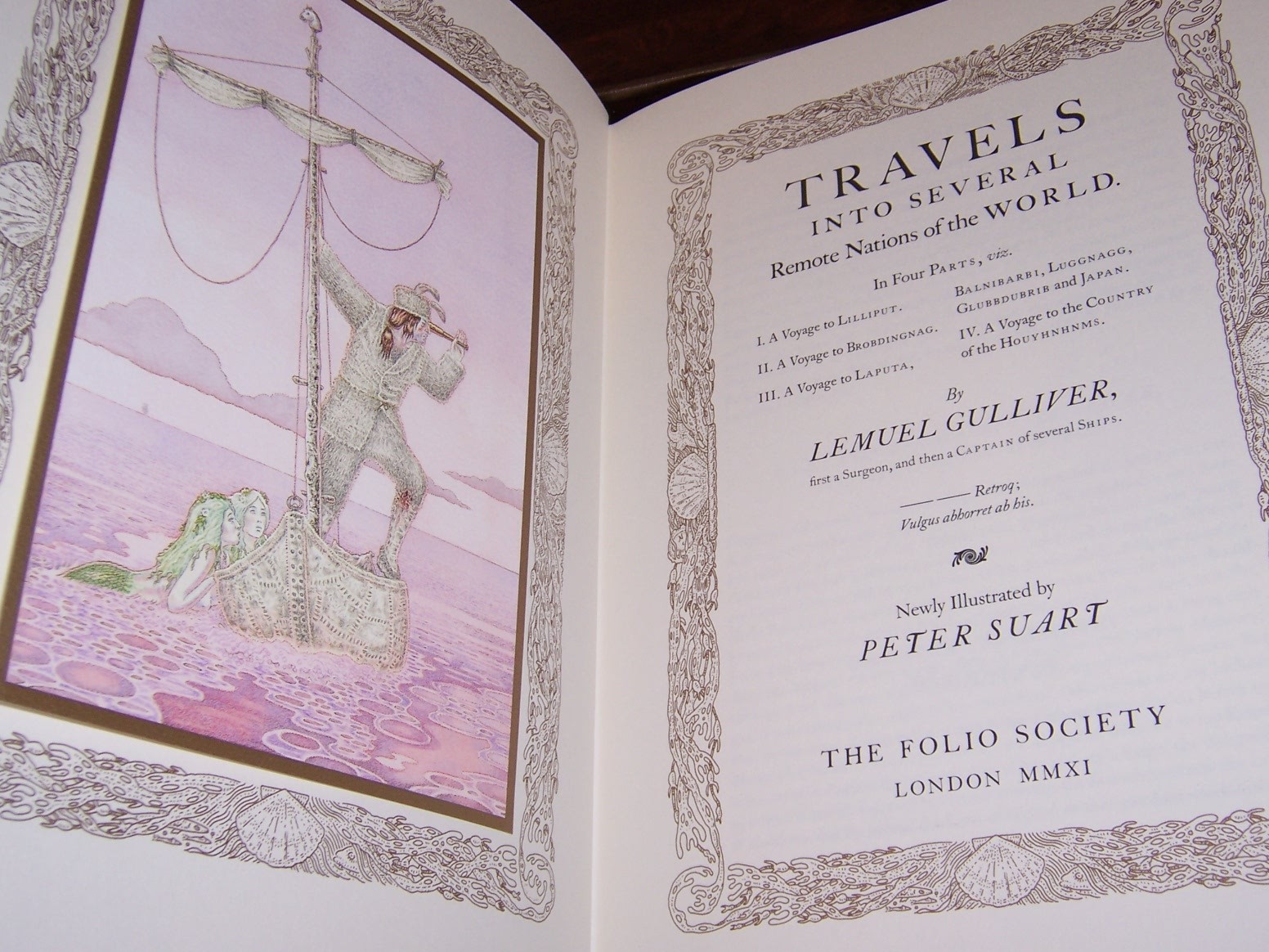 Folio Society Gulliver’s Travels – Jonathan Swift (Illustrated by Peter Suart)
