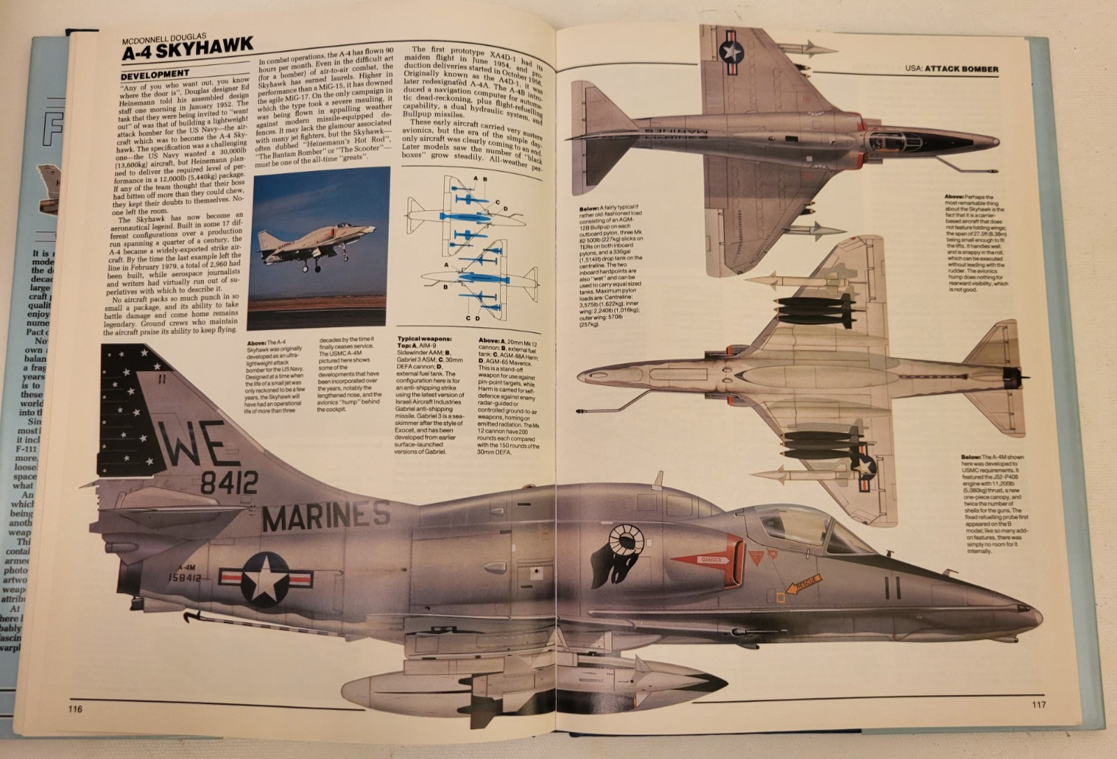 4 US & World Military Combat Fighter Airplane Aircraft HCDJ Illus. History Books