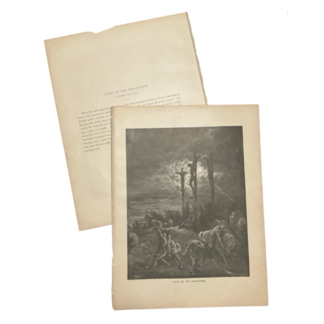 Bible Gallery Illustrated by Gustave Doré – ©1880 – Unbound – 100 Illustrations
