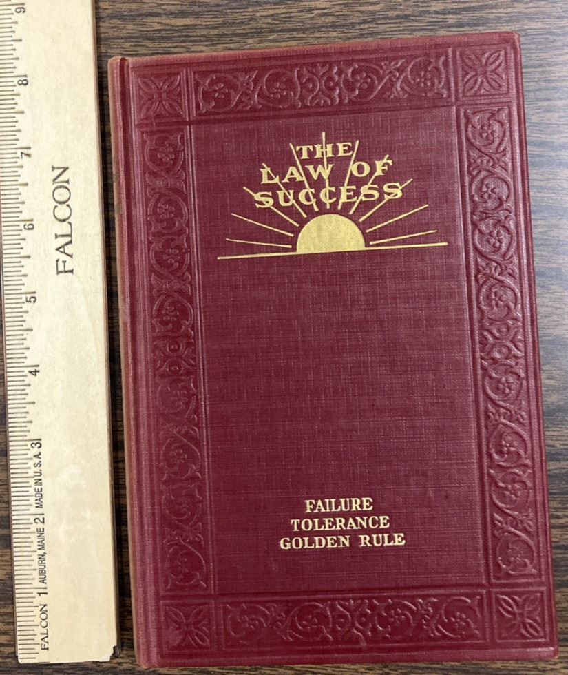 The Law of Success by Napoleon Hill 1946 Society Volumes 1-8