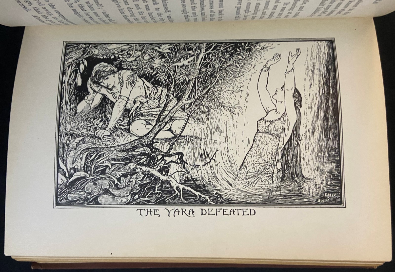 1910 THE BROWN FAIRY BOOK Fairy Tales ANDREW LANG Antique Art Nouveau Binding