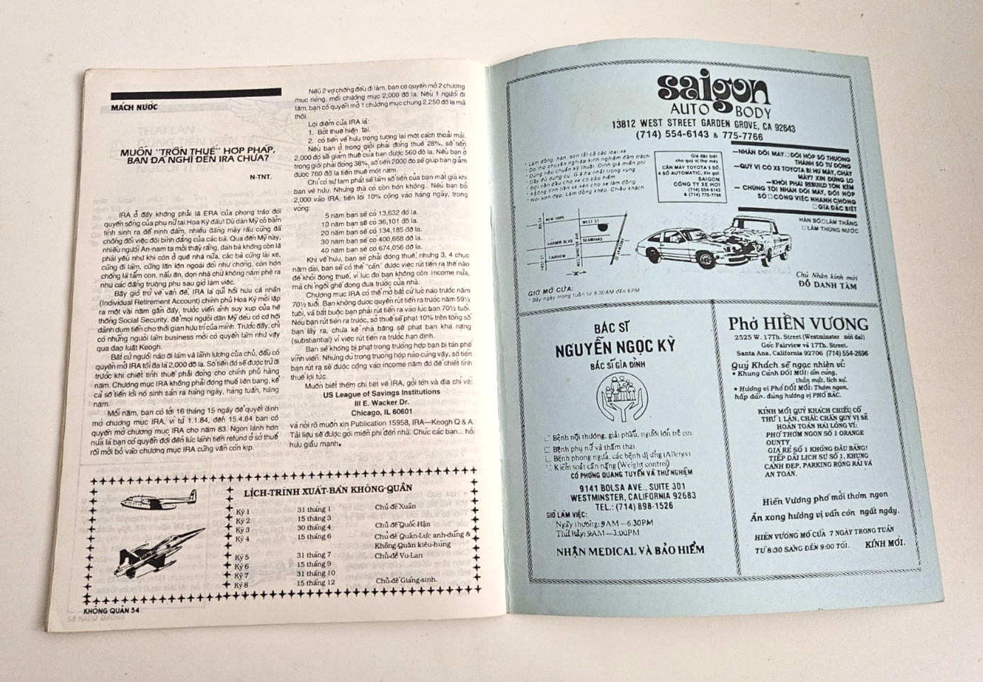 NGUYET SAN KHONG QUAN ARVN RVNAF MAGAZINE SO 15 VNAF 1984 SYMPATHIZER HBO