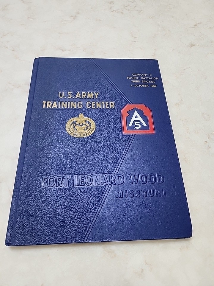 1968 US Army Training Ctr, Fort Leonard Wood, MO, Co D, 3rd Brig, Oct 4 Yearbook