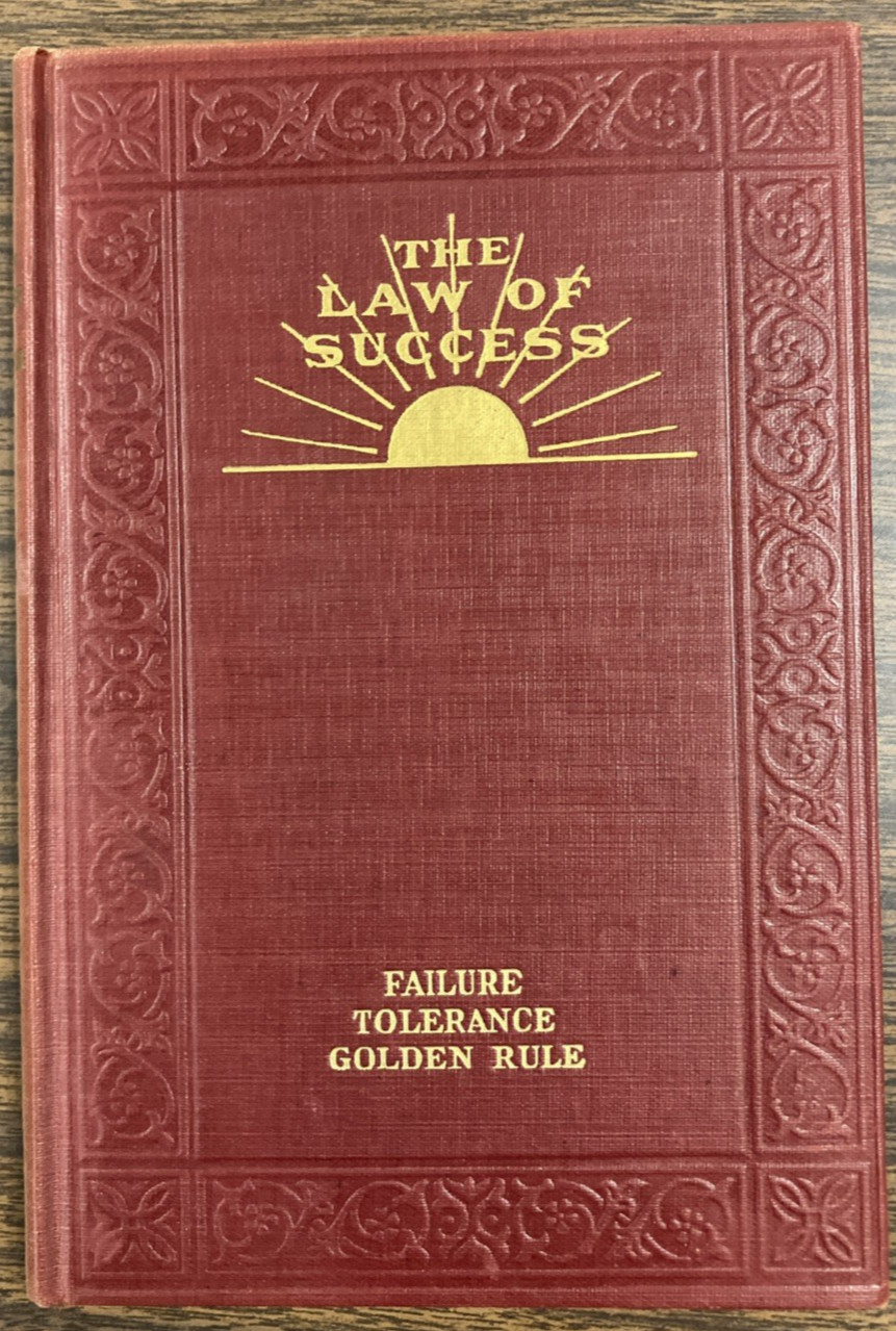 The Law of Success by Napoleon Hill 1946 Society Volumes 1-8