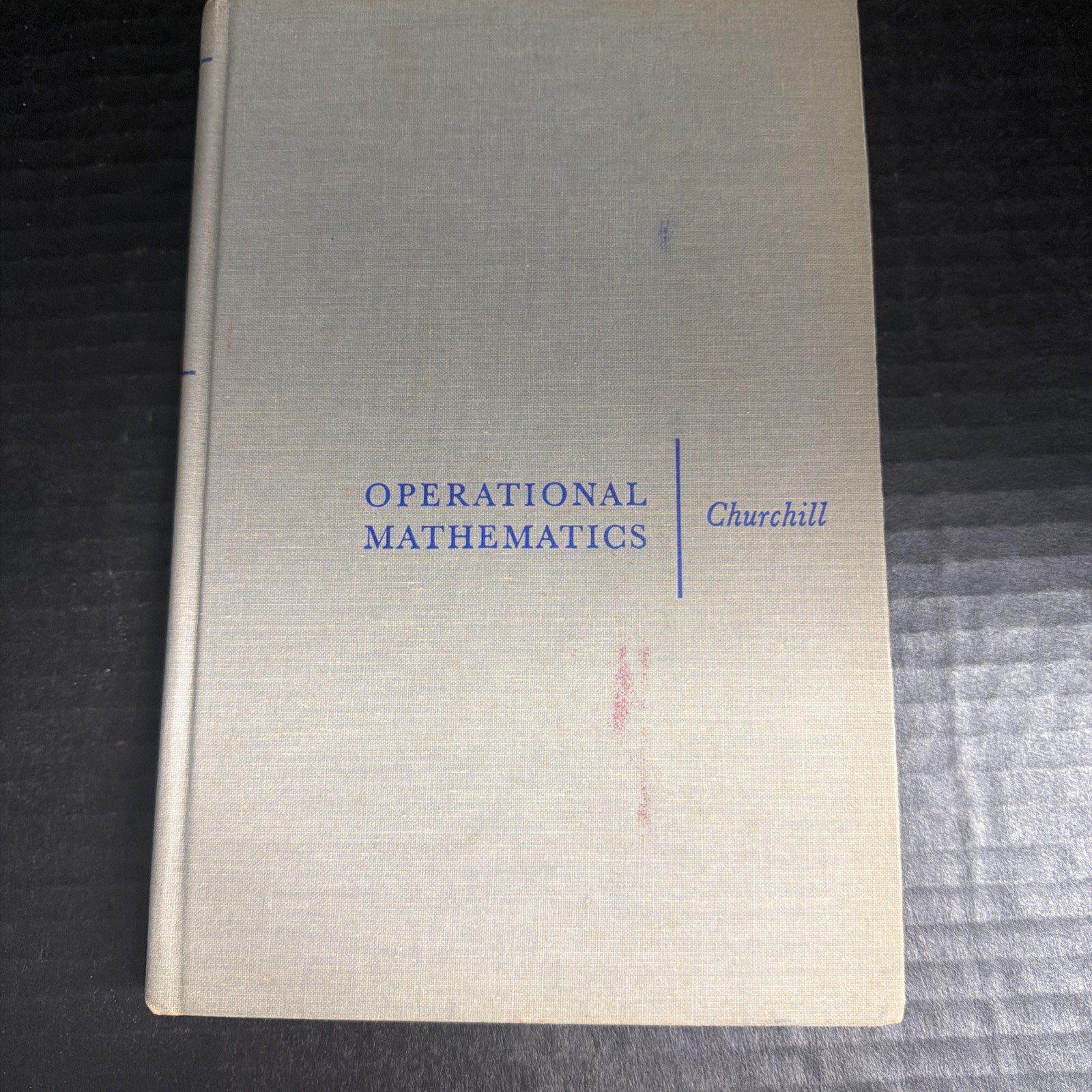 Operational Mathematics 2nd Edition By Churchill Vintage 1958