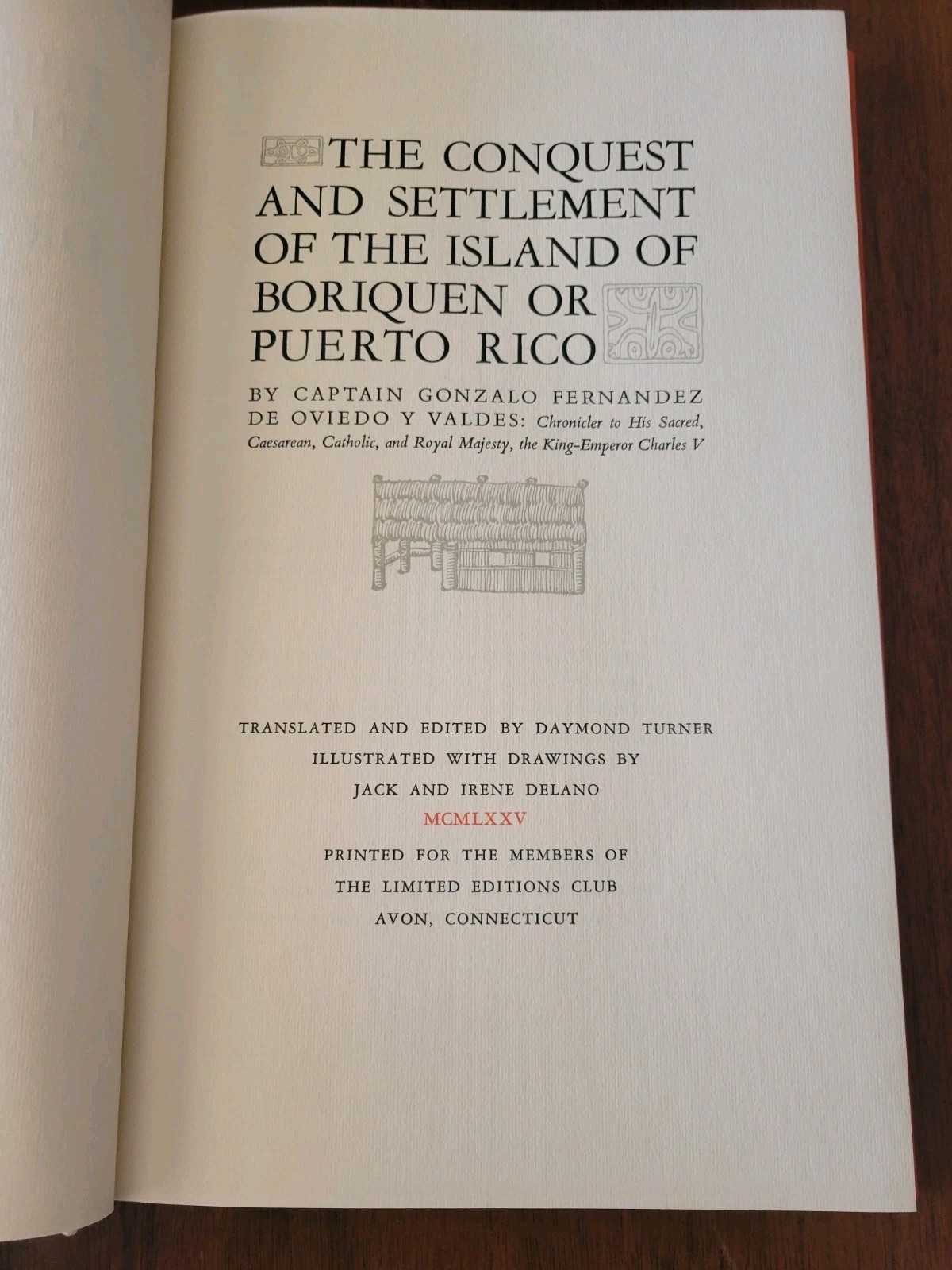 Vintage Limited Edition The Conquest Of Puerto Rico 1973 Signed W/ Case