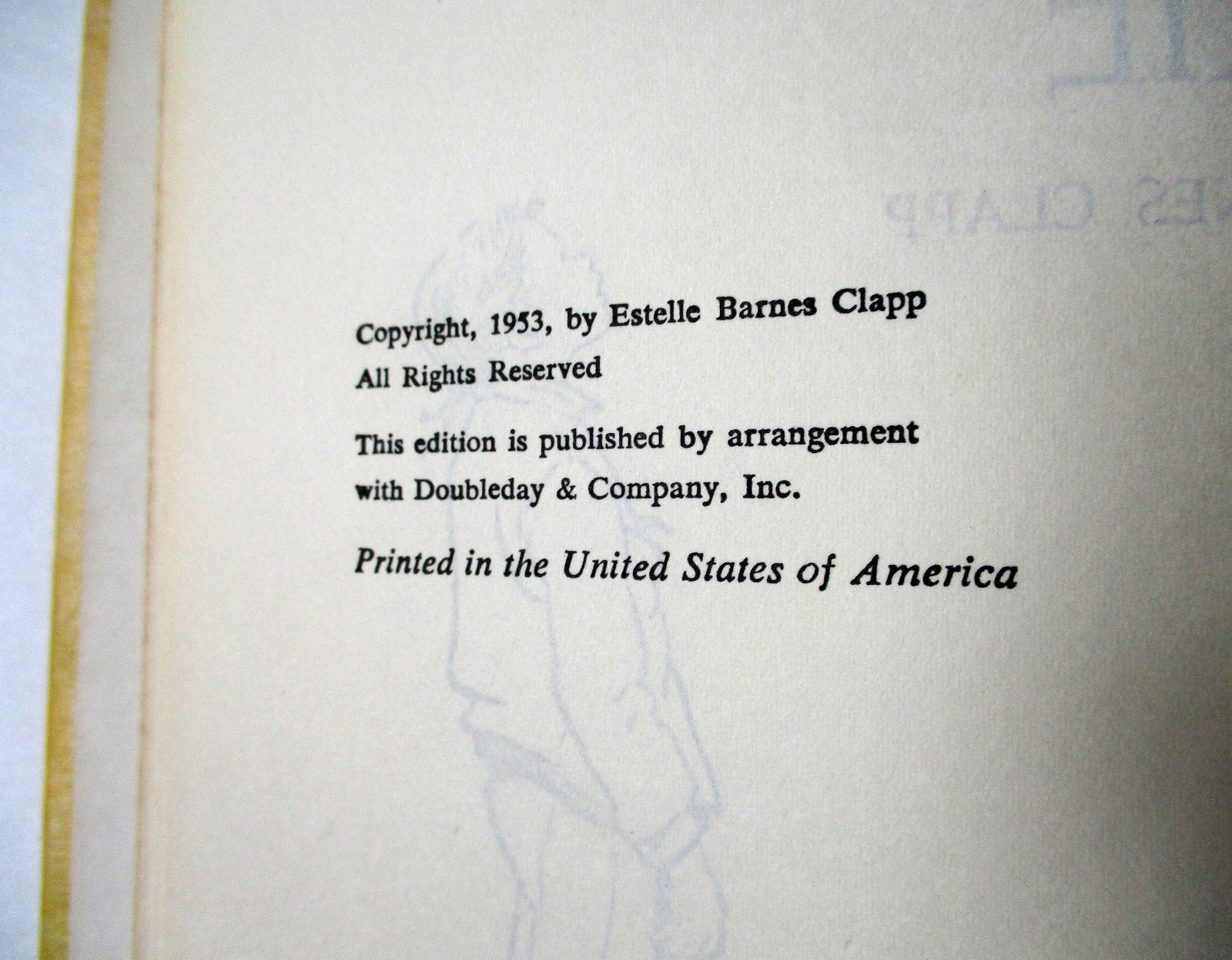 Famous Horse Stories LAURIE Estelle Barnes Clapp 1953 Hardcover Girl Loves Horse