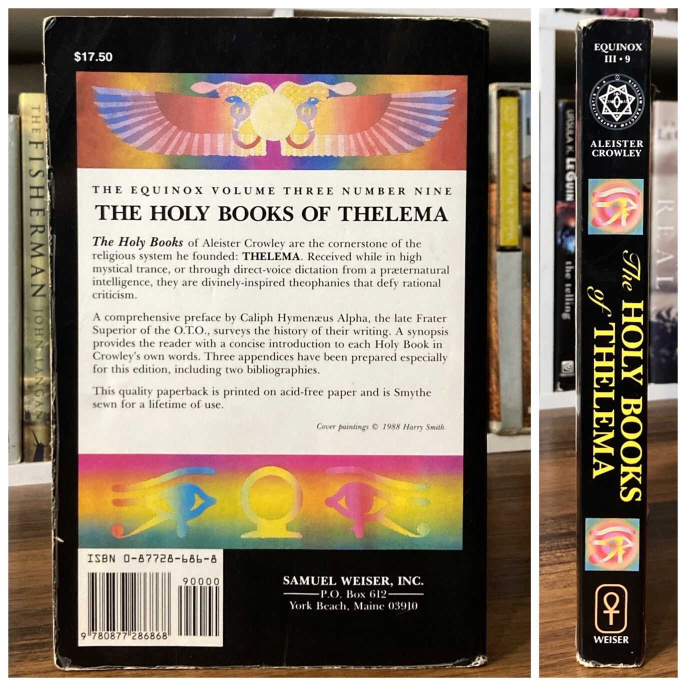 Equinox vol. 3 #9: Holy Books of Thelema – Aleister Crowley (Samuel Weiser 1988)