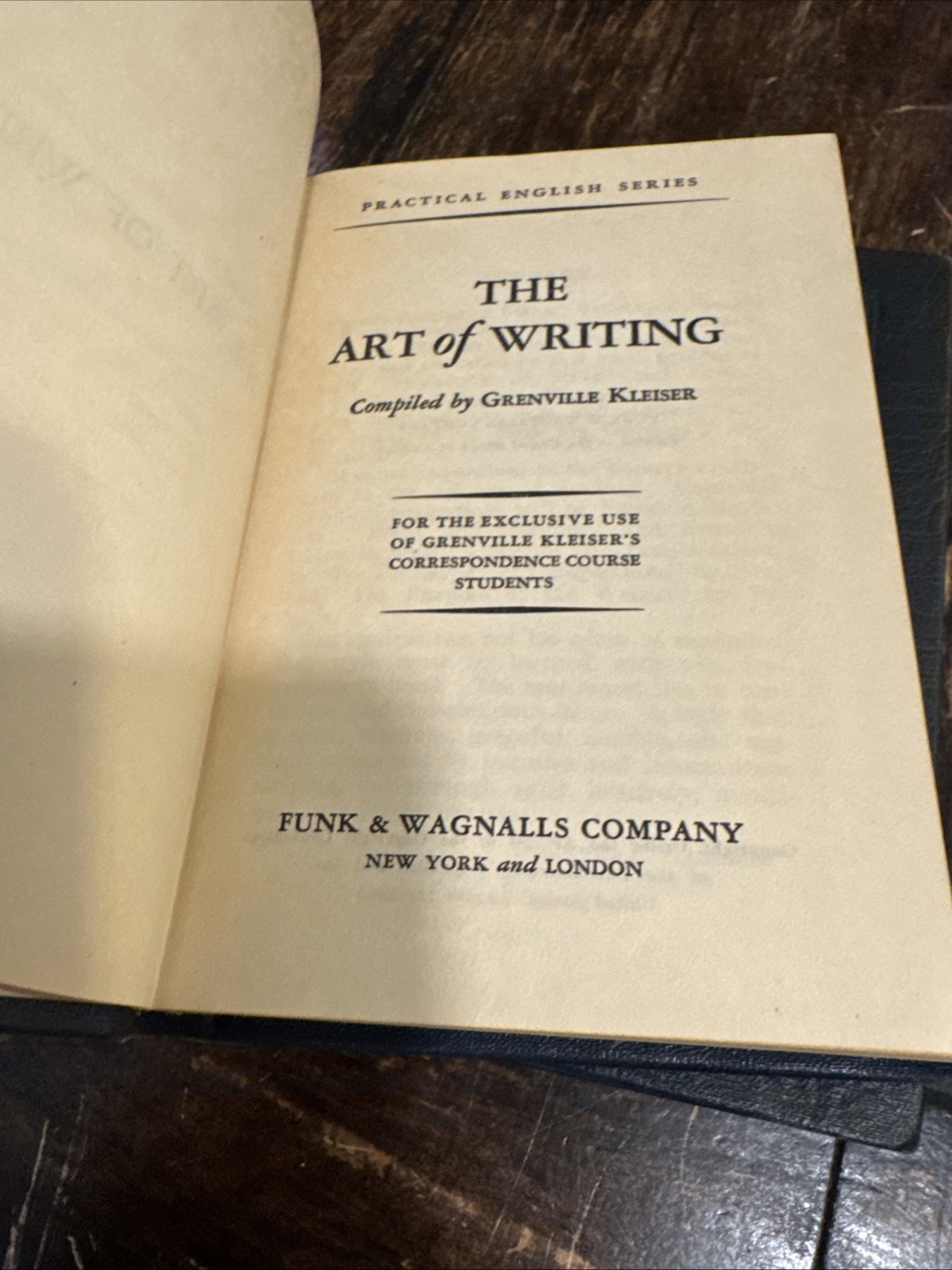4 Antique 1911 Practical English Series- Grenville Kleiser Correspondence Course