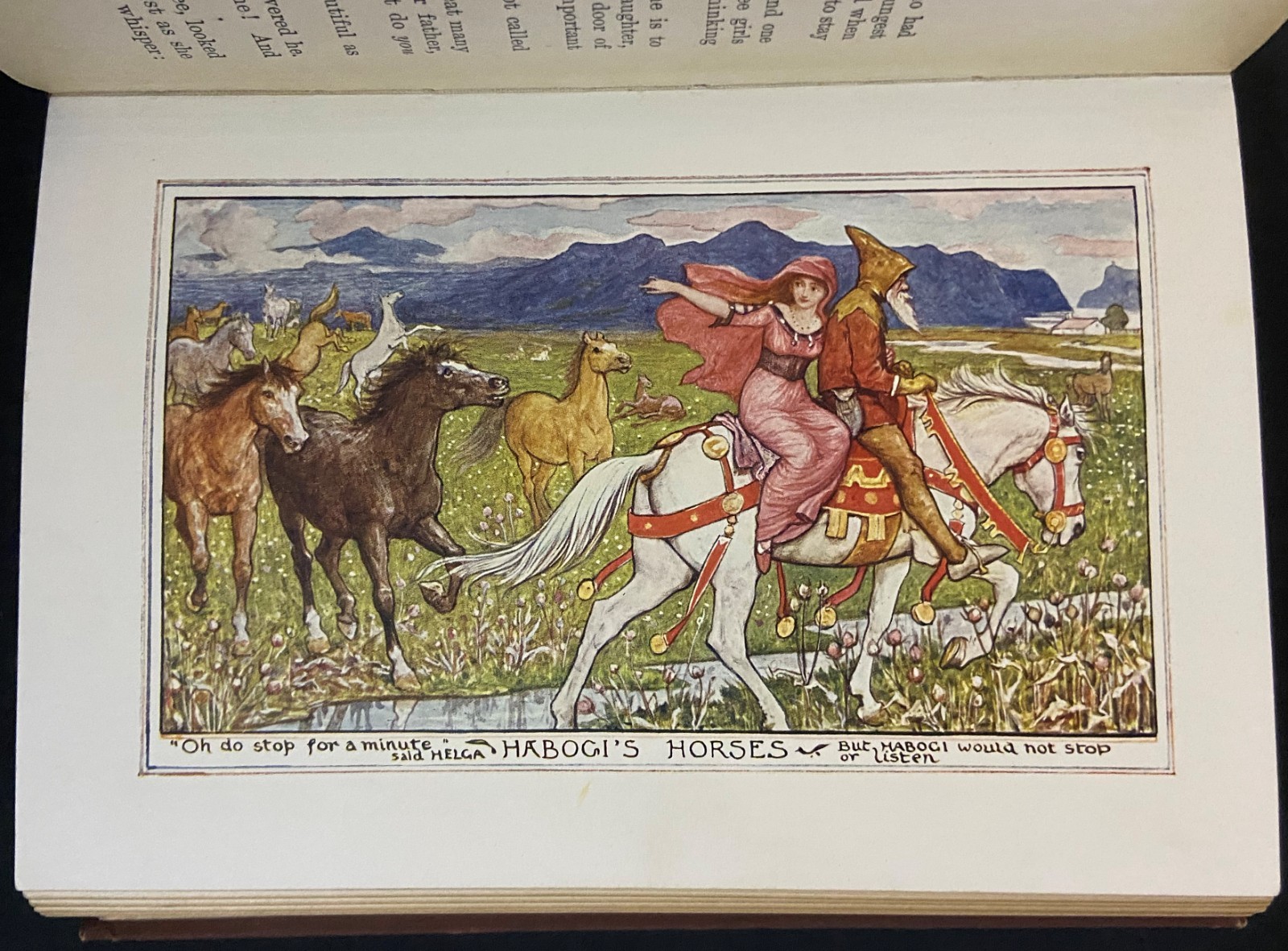 1910 THE BROWN FAIRY BOOK Fairy Tales ANDREW LANG Antique Art Nouveau Binding