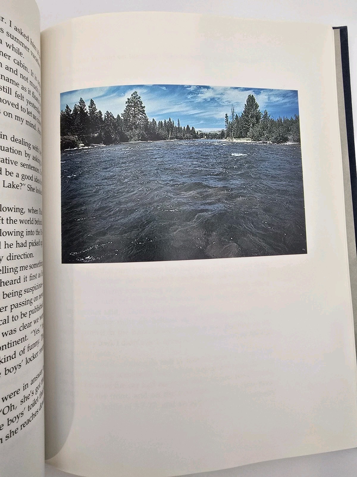 The River Runs Through It by Norman Maclean, 1st Photo Ed, 2nd Printing, HC DJ