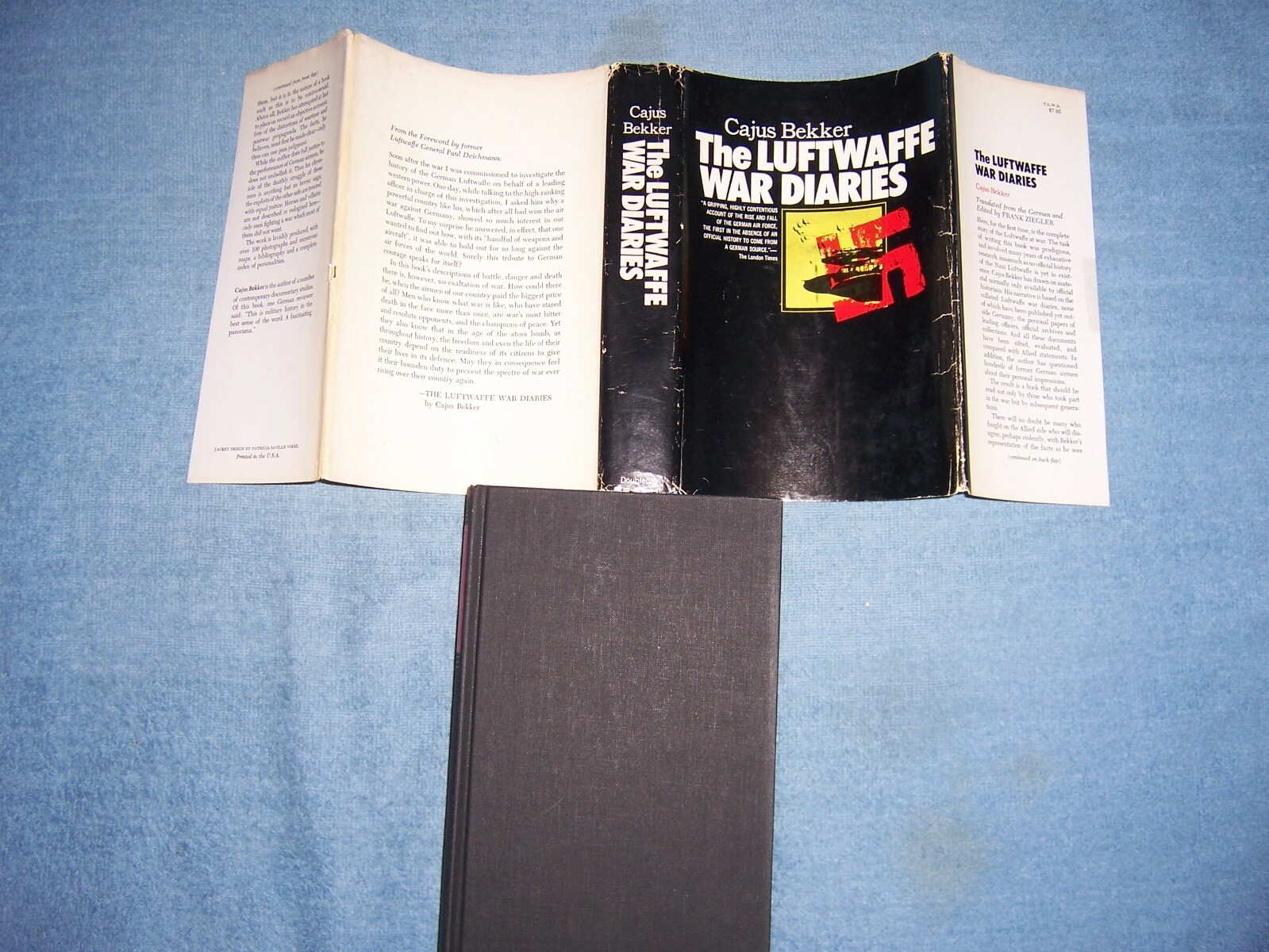 THE LUFTWAFFE WAR DIARIES by Cajus Bekker/1st Ed/HCDJ/Military/War/WWII 1939-45
