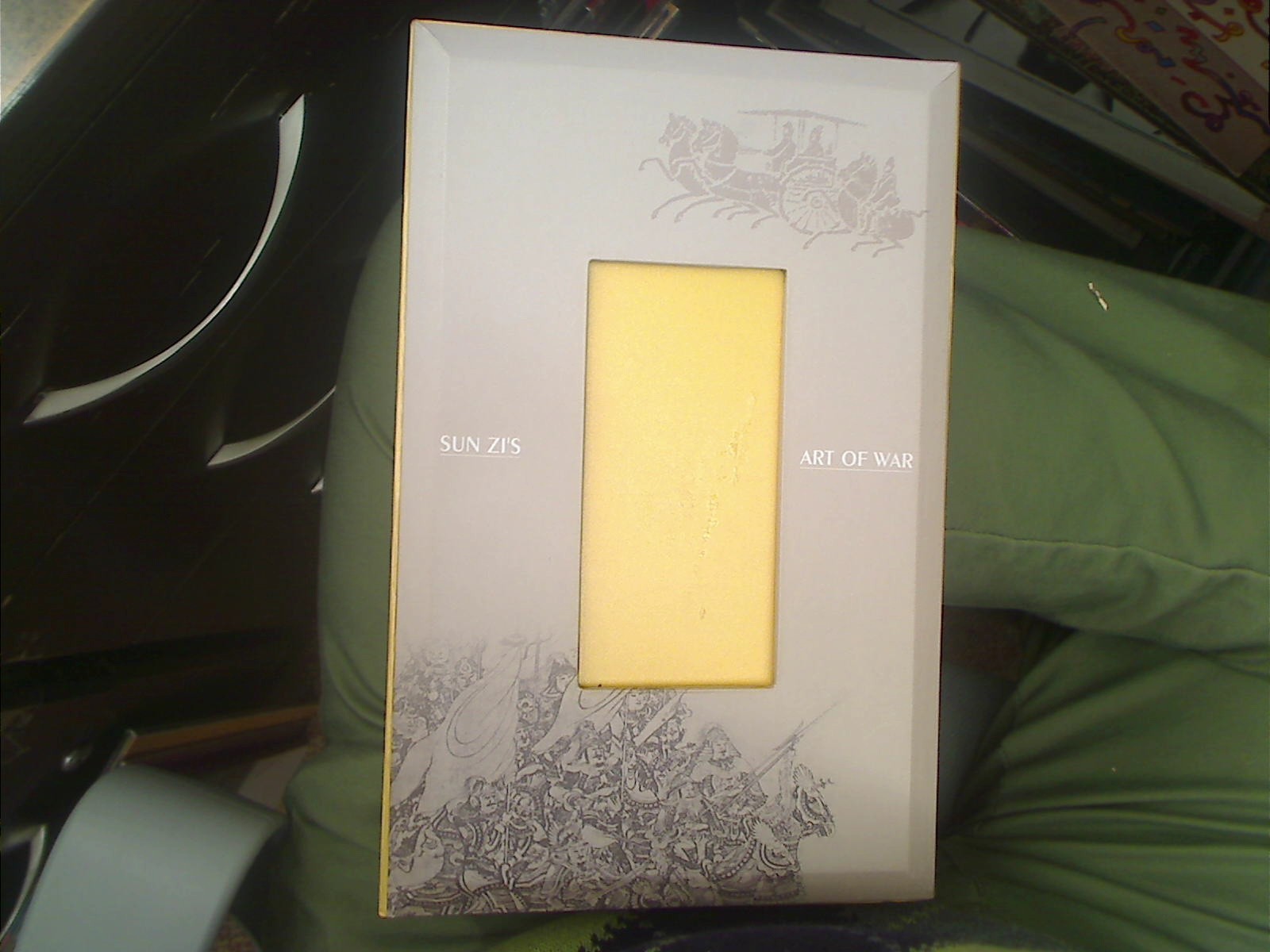Sun Zi’s Art of War Silk Edition Eng/Chi Luxury Limited Ed/MISSING FRONT PIECE