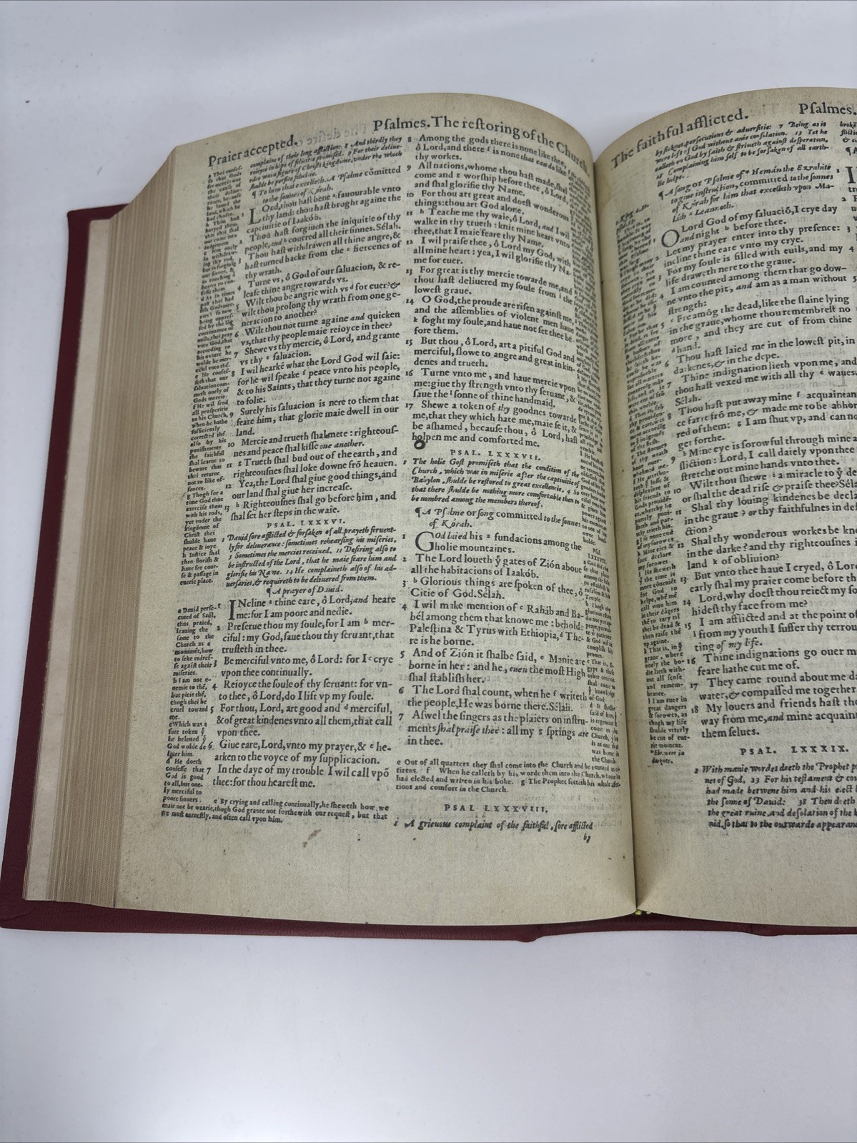 Geneva Bible of 1560 Leather Bound Fascimile Edition 2020 FINE