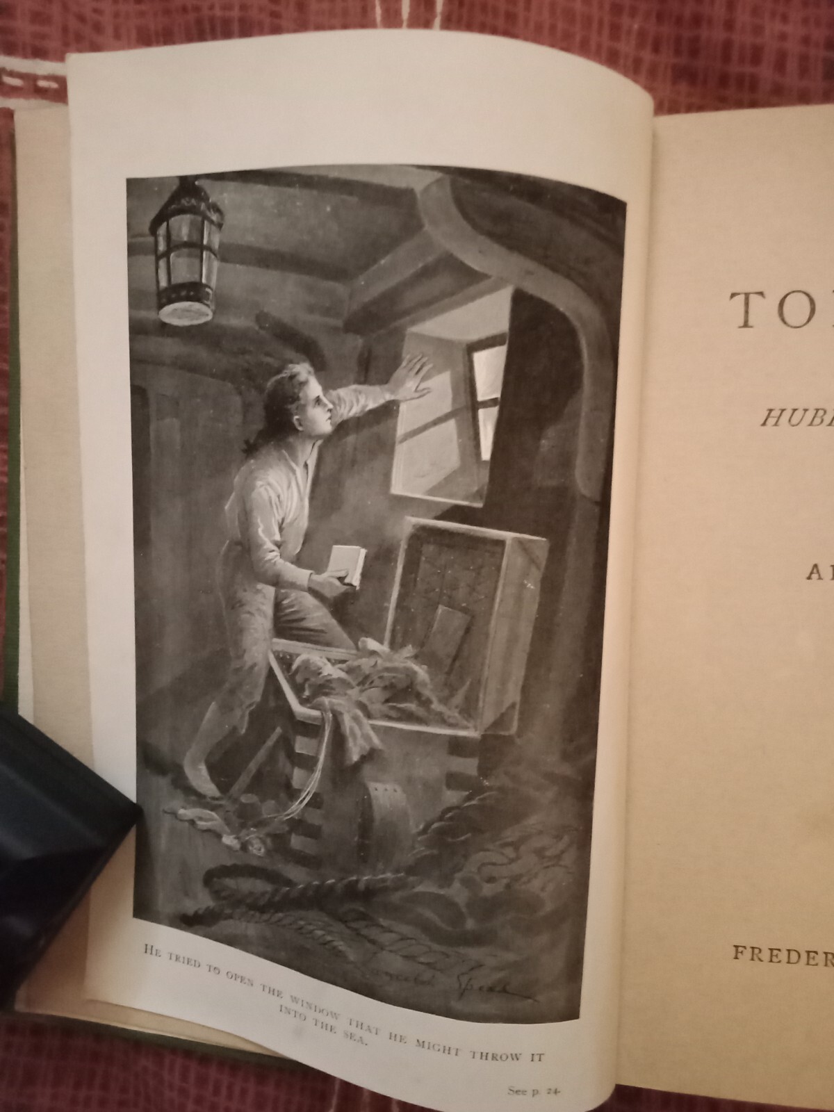 The Torn Bible Or Hubert’s Best Friend By Alice Somerton Decorative Antique Book