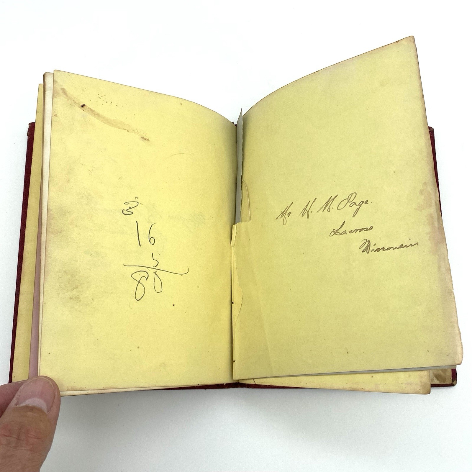 The Sunbeam Album Victorian Friendship Album Leavitt & Allen 1860’s Hardcover