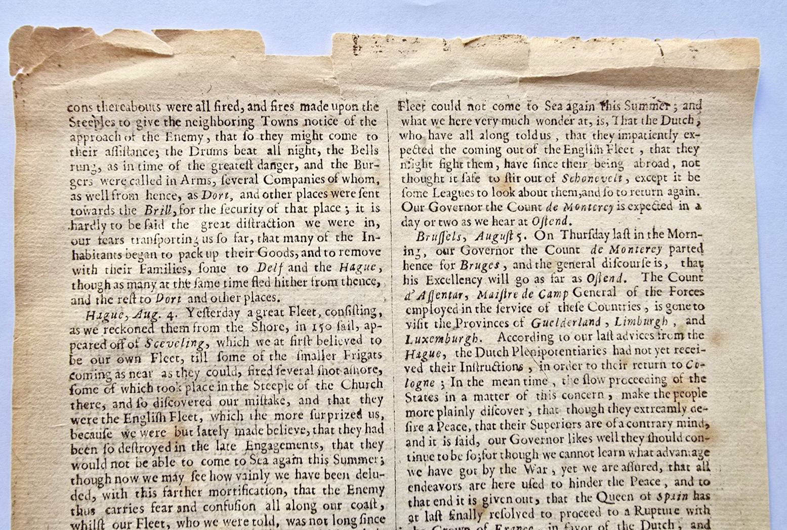 The London Gazette Issue #803 July 28-31, 1673! Over 350 Years Old!