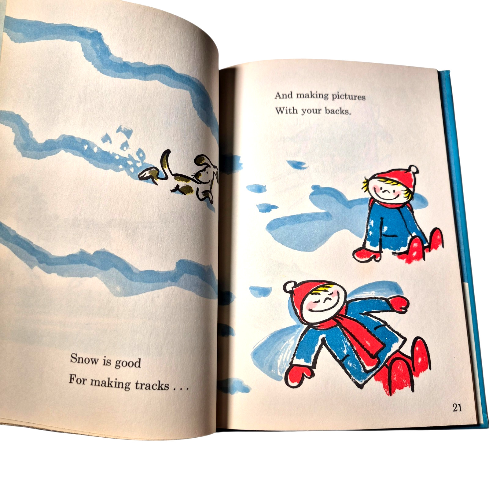 Snow Roy McKie P.D. Eastman Vintage Beginner Books HC 1962 Kids Classic