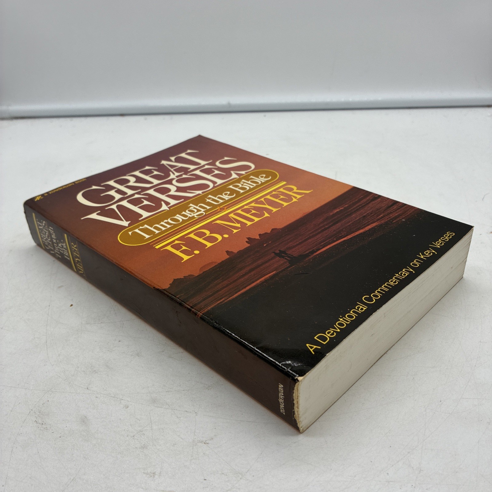 GREAT VERSES THROUGH THE BIBLE F. B. Meyer Devotional Commentary on Key Verse PB