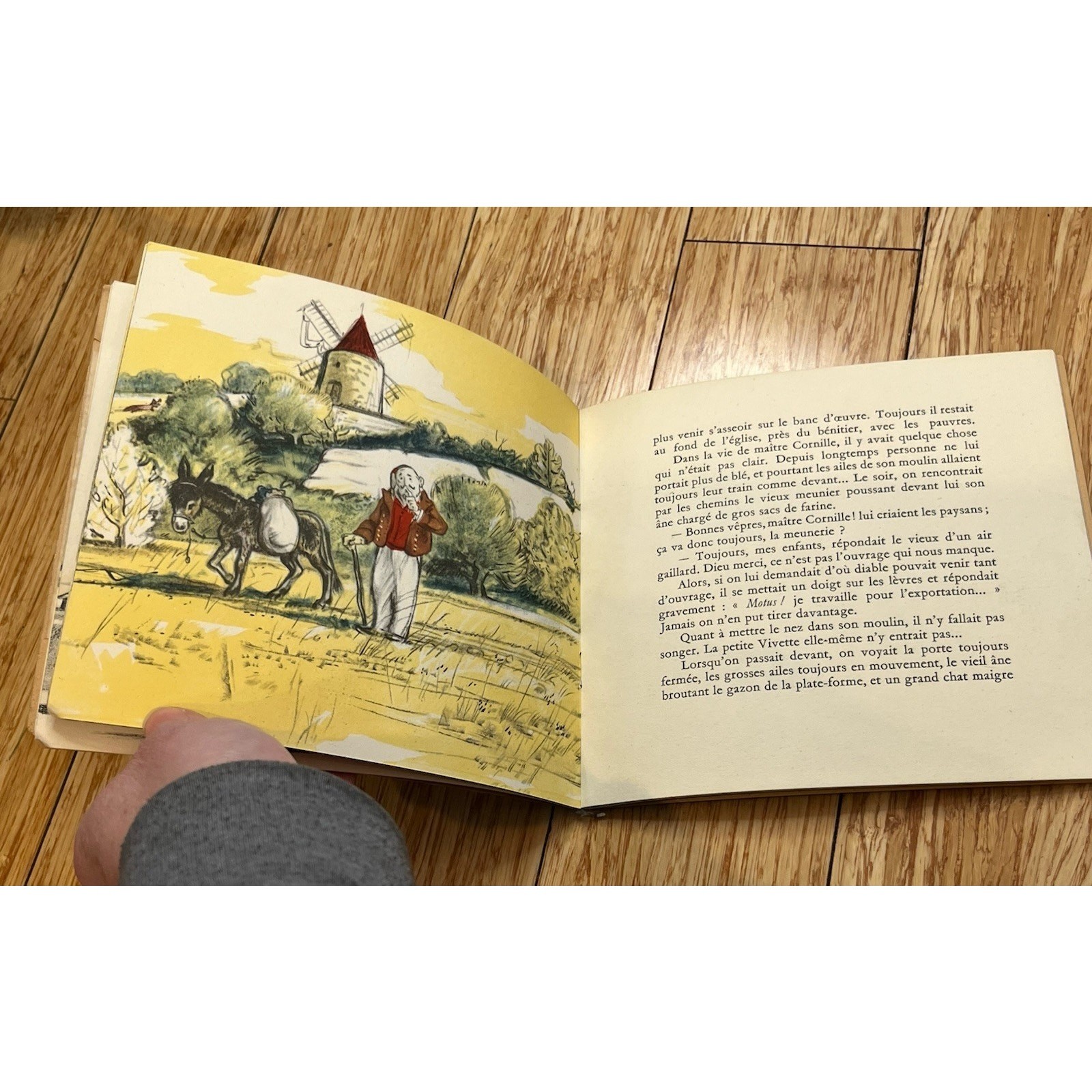 LE SECRET DE MAÎTRE CORNILLE ALBUM DU PÈRE CASTOR ALPHONSE DAUDET 1946 PB