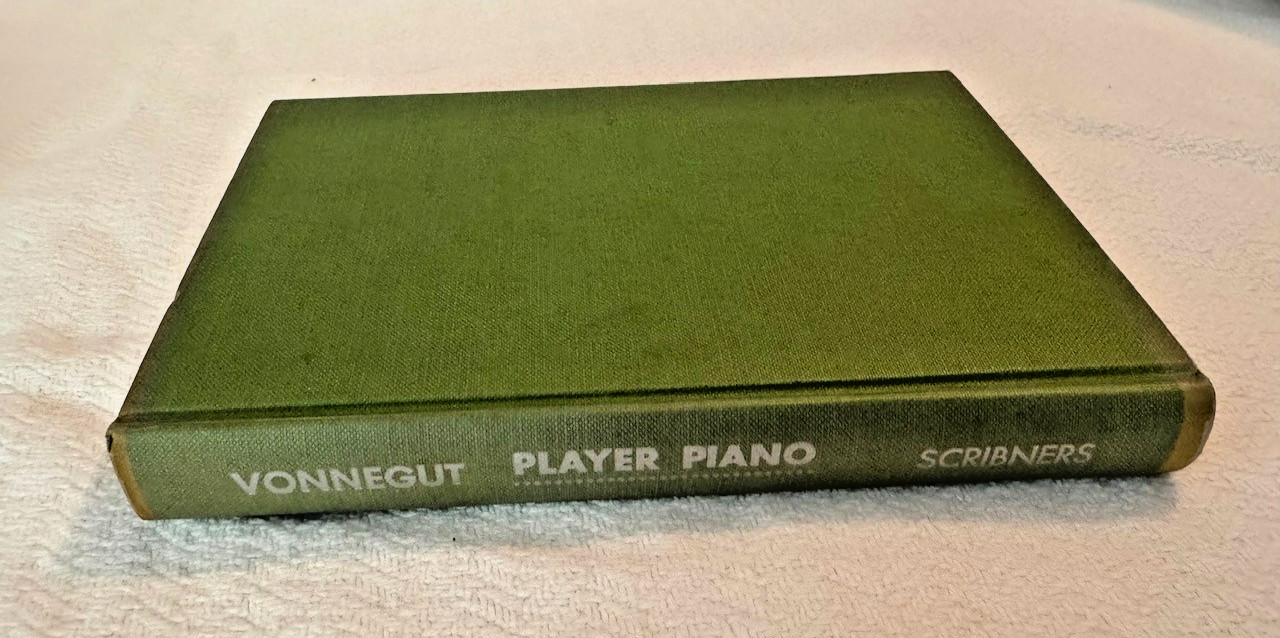 Kurt Vonnegut first book, Player Piano true 1st edition in dust jacket – nice