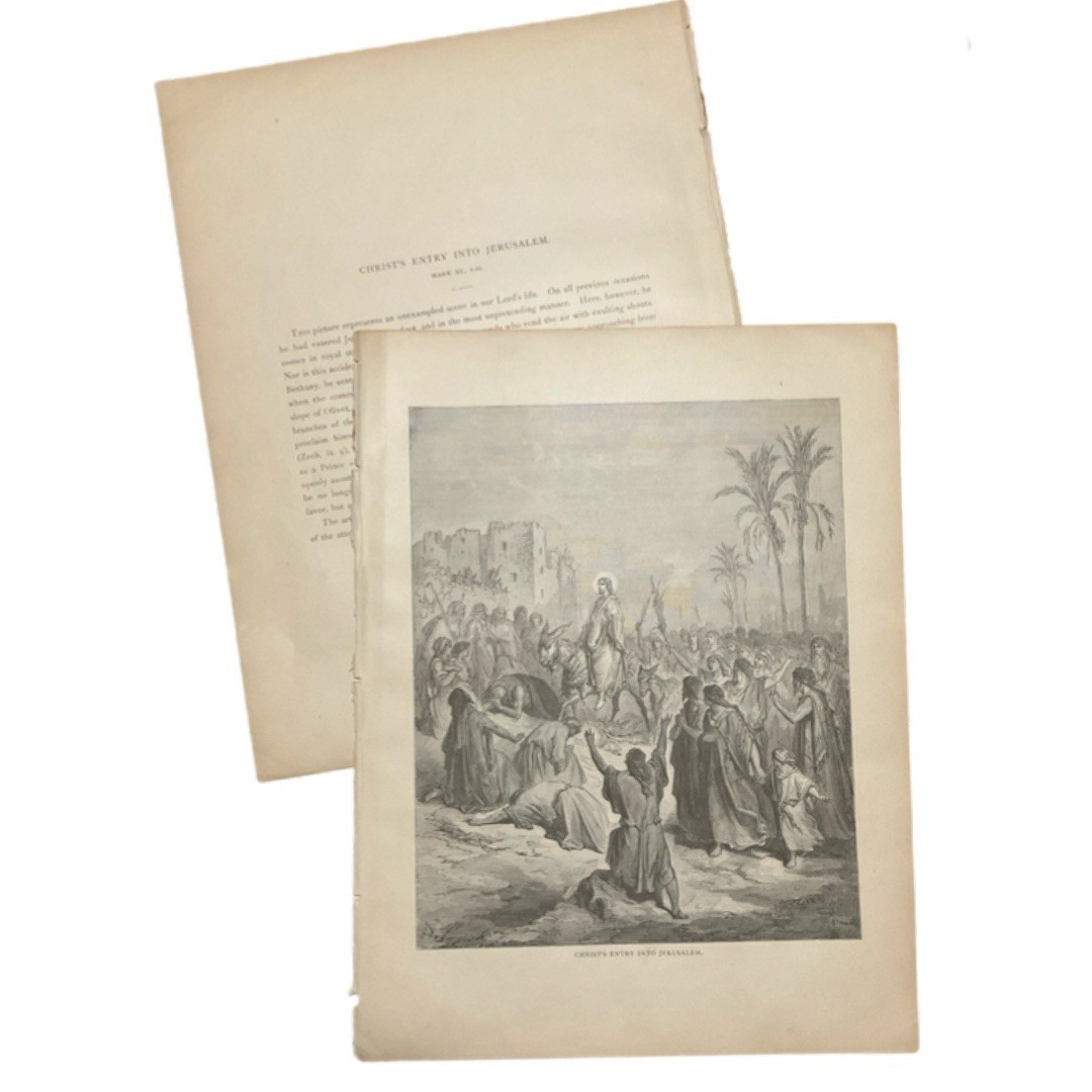 Bible Gallery Illustrated by Gustave Doré – ©1880 – Unbound – 100 Illustrations