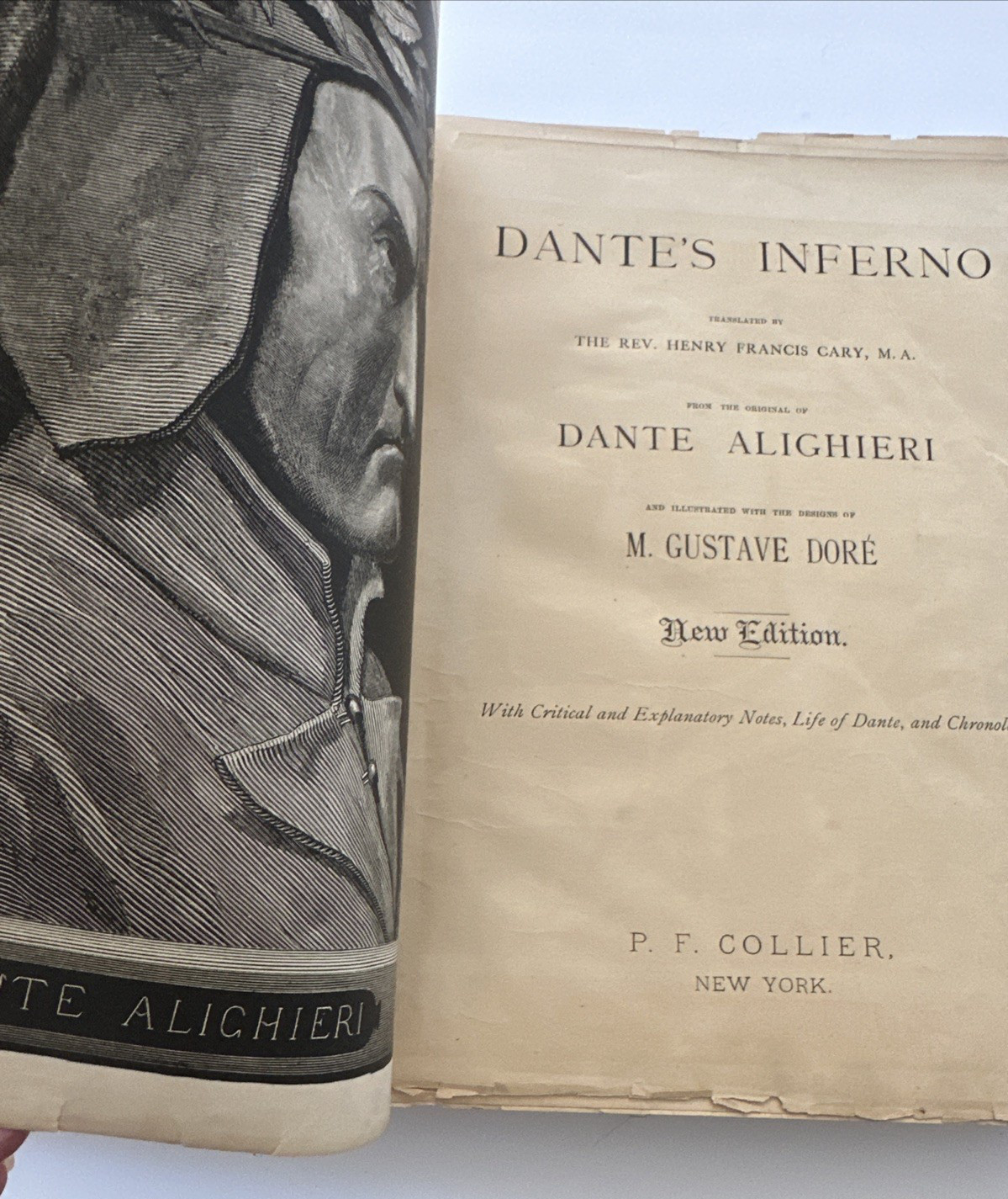 Dante’s Inferno 1884 Rev Henry Cary Translation Illustrated by M. Gustave Dore