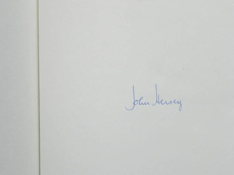 Signed True First Edition THE CALL by JOHN HERSEY ill HERBERT TAUSS Franklin ’85