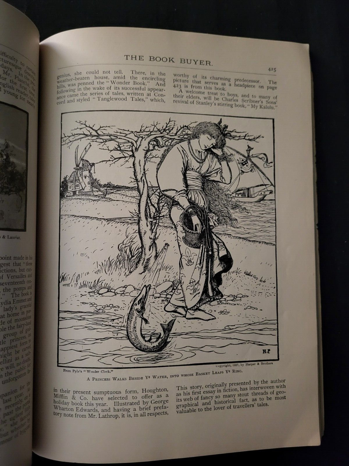 The Book Buyer Magazine Christmas 1887 Fiction & Articles Illustrated