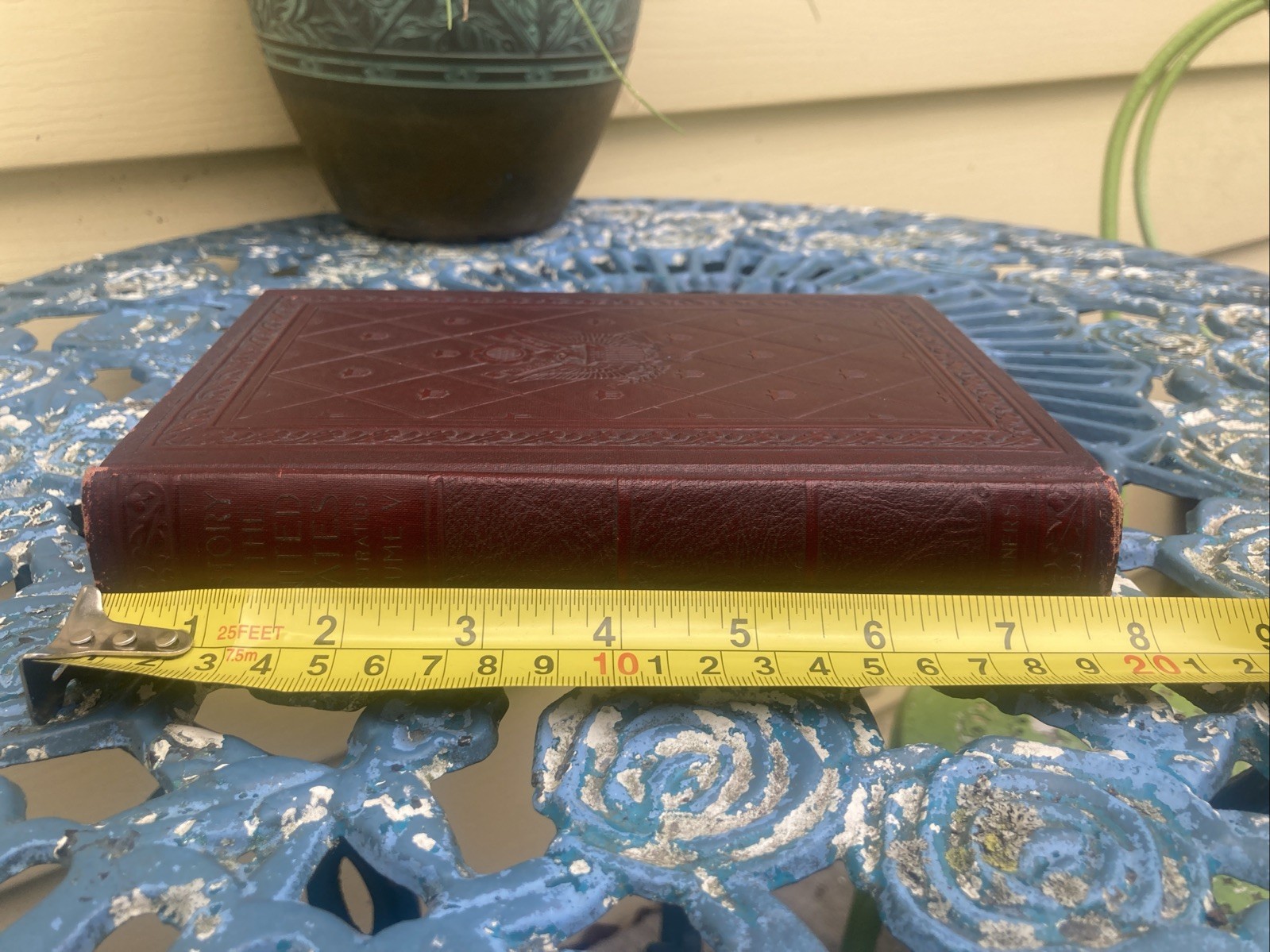 History of United States Illustrated Vol V 5 Leather Bound 1922/26 (1888-1902)