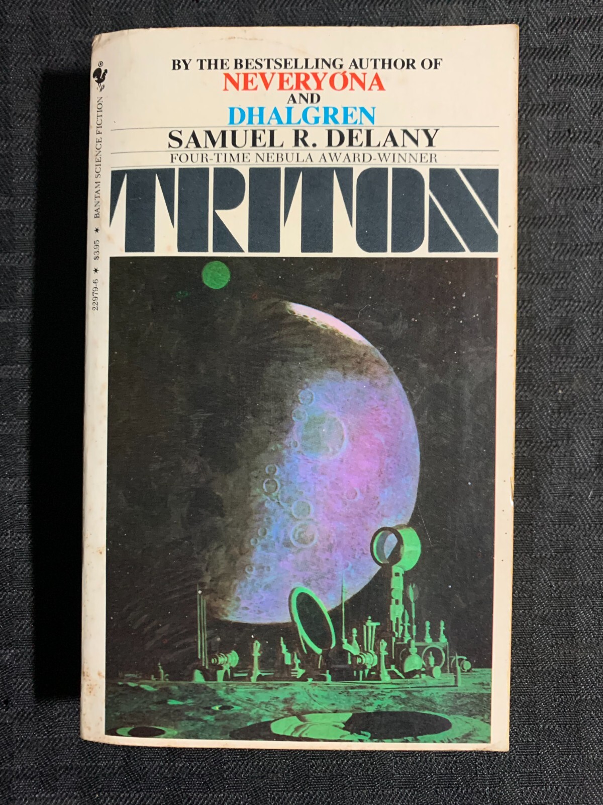 1983 TRITON by Samuel R Delany FN 6.0 10th Bantam Paperback