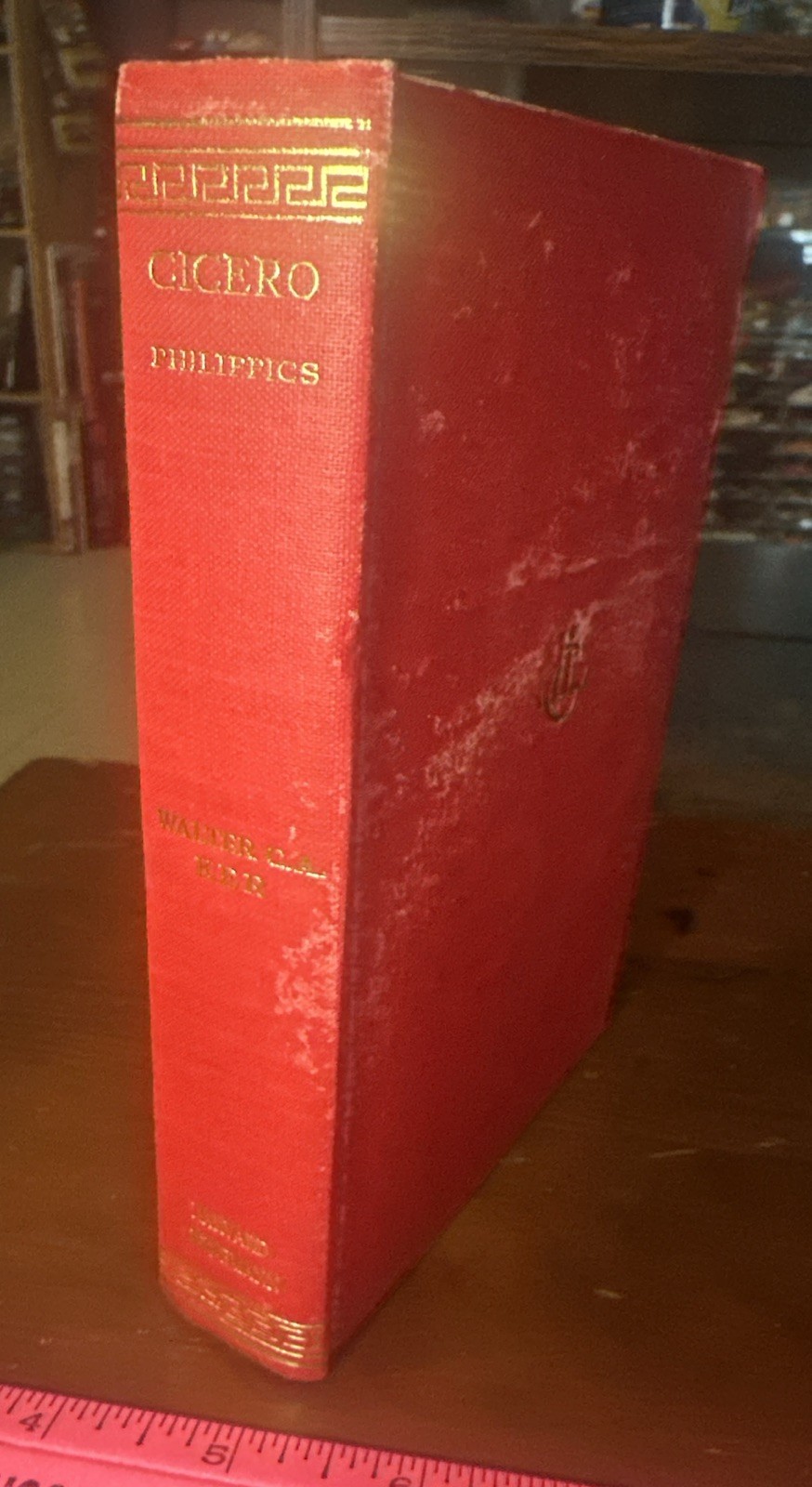 Cicero Vol. XV 15: Philippics; Loeb Classical Library #189 Latin-Eng. HC UK 1969