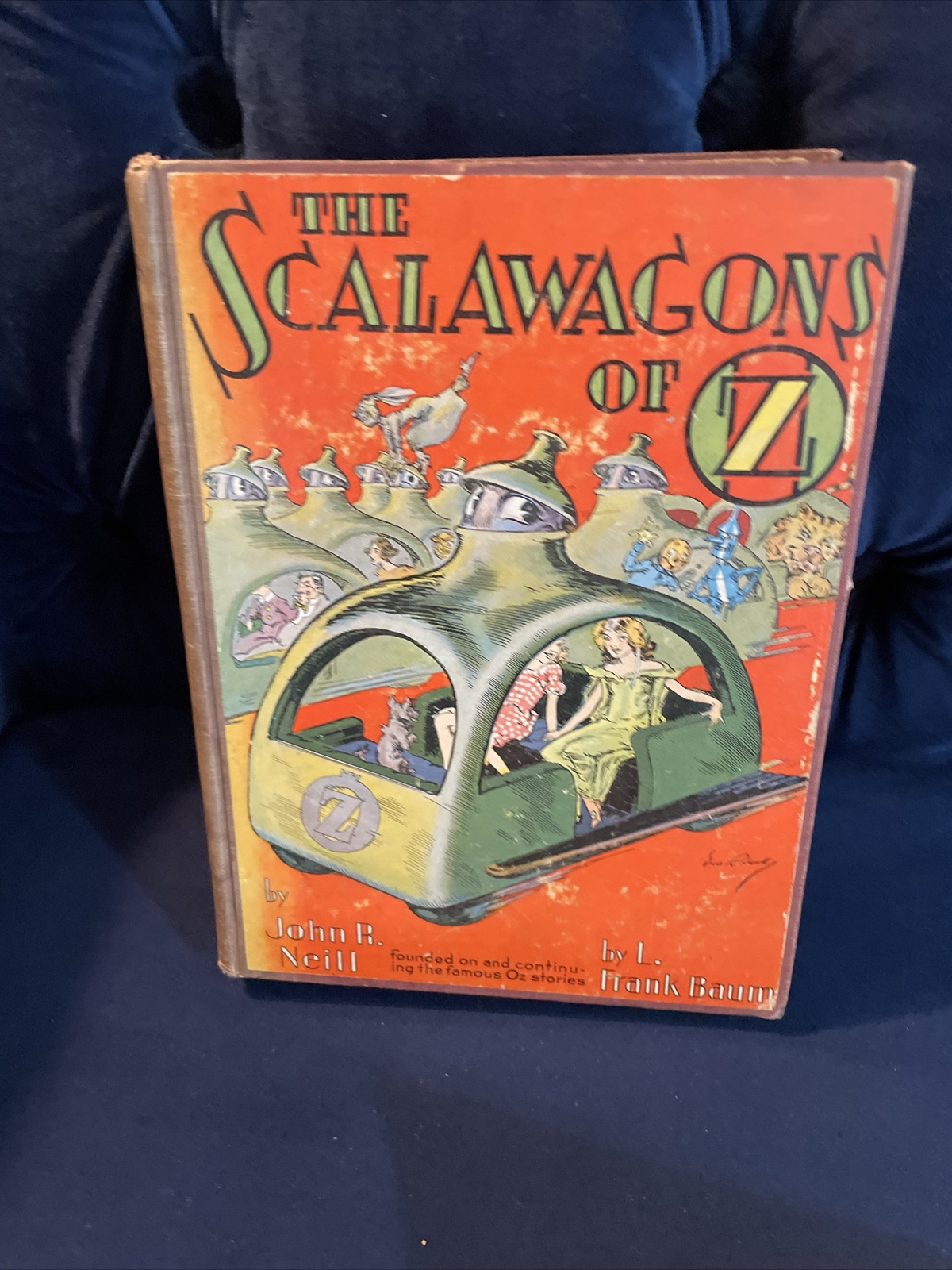 The SCALAWAGONS of OZ – Vintage Hardback Book – John R. Neil ©1941 (#16)