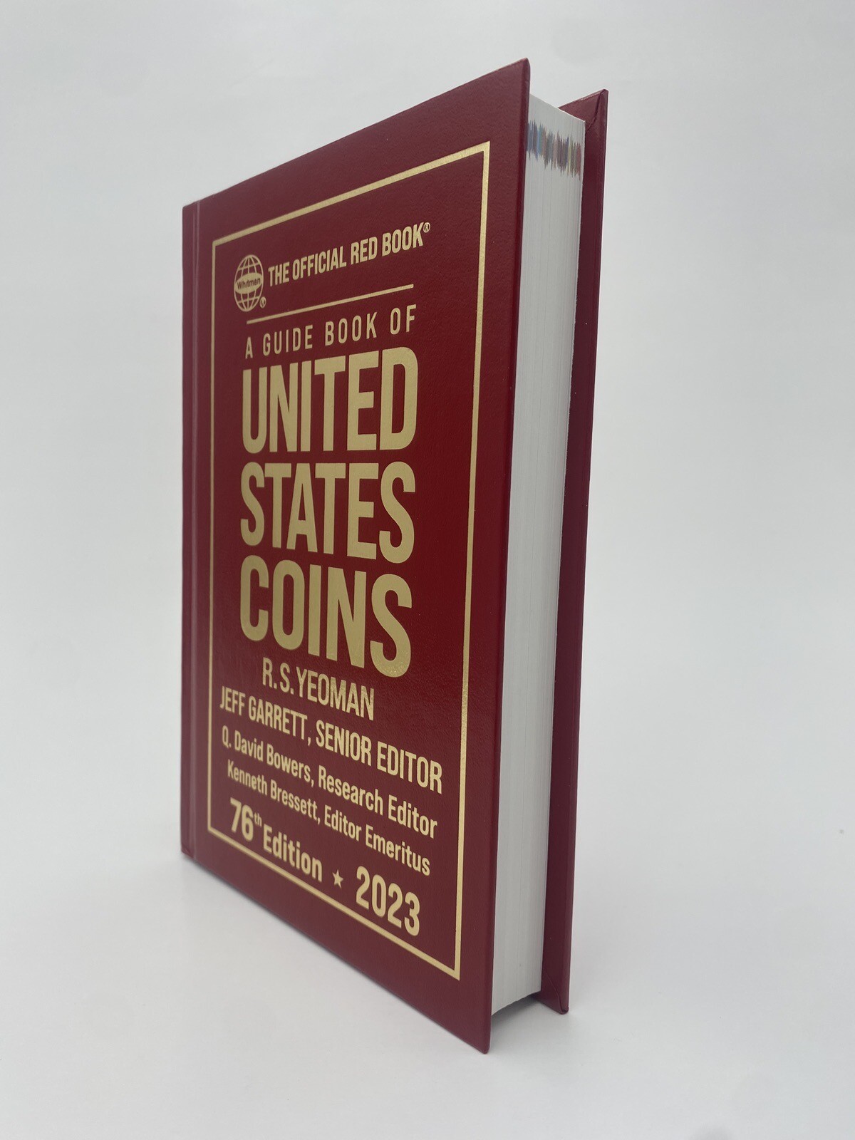 A Guide Book of US Coins 2023 The Official Red Book Hardcover 76 th Edition New.