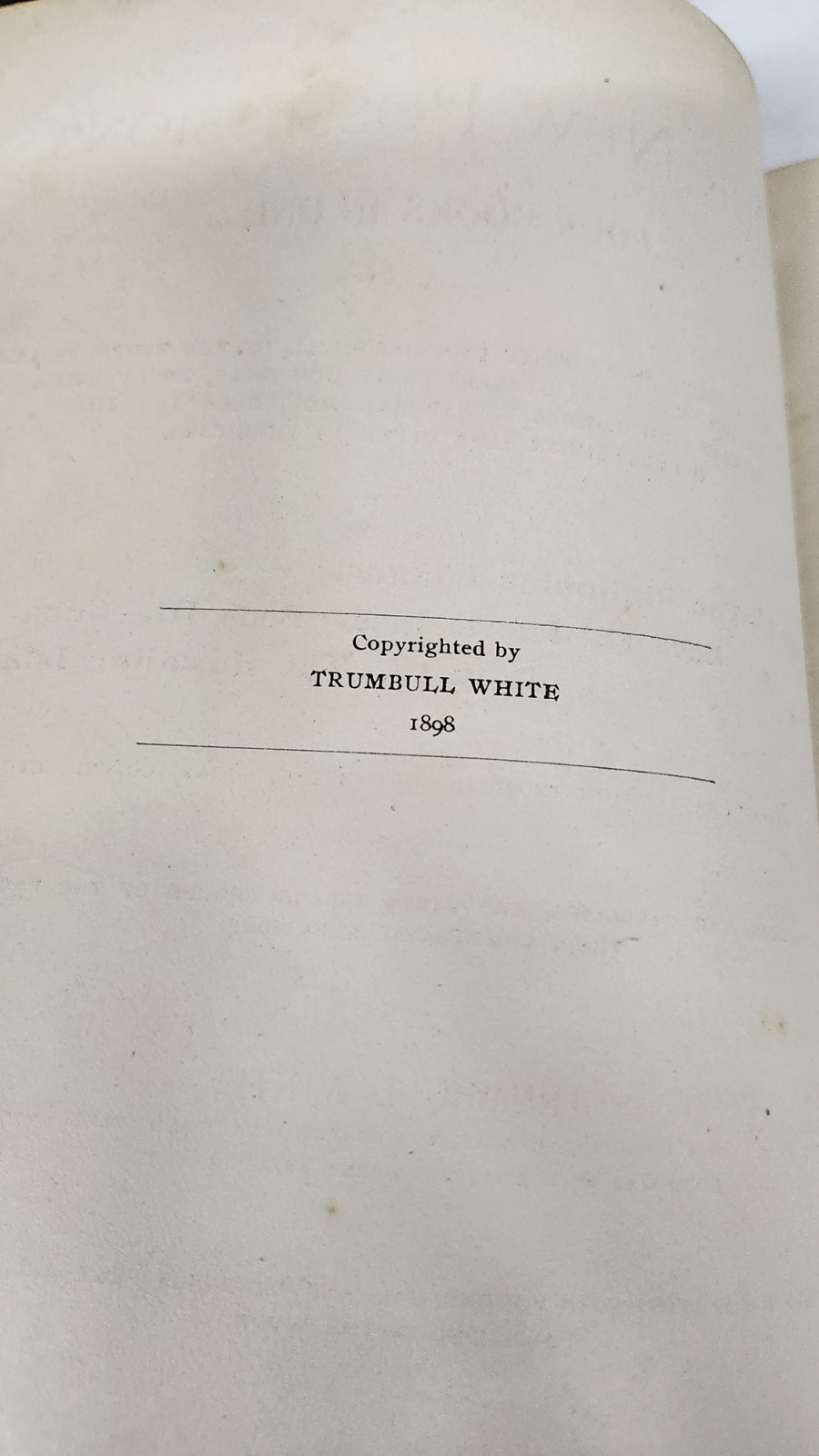 Our New Possessions book 1898 by Trumbull White, Hawaii, Cuba, Puerto Rico, Phil