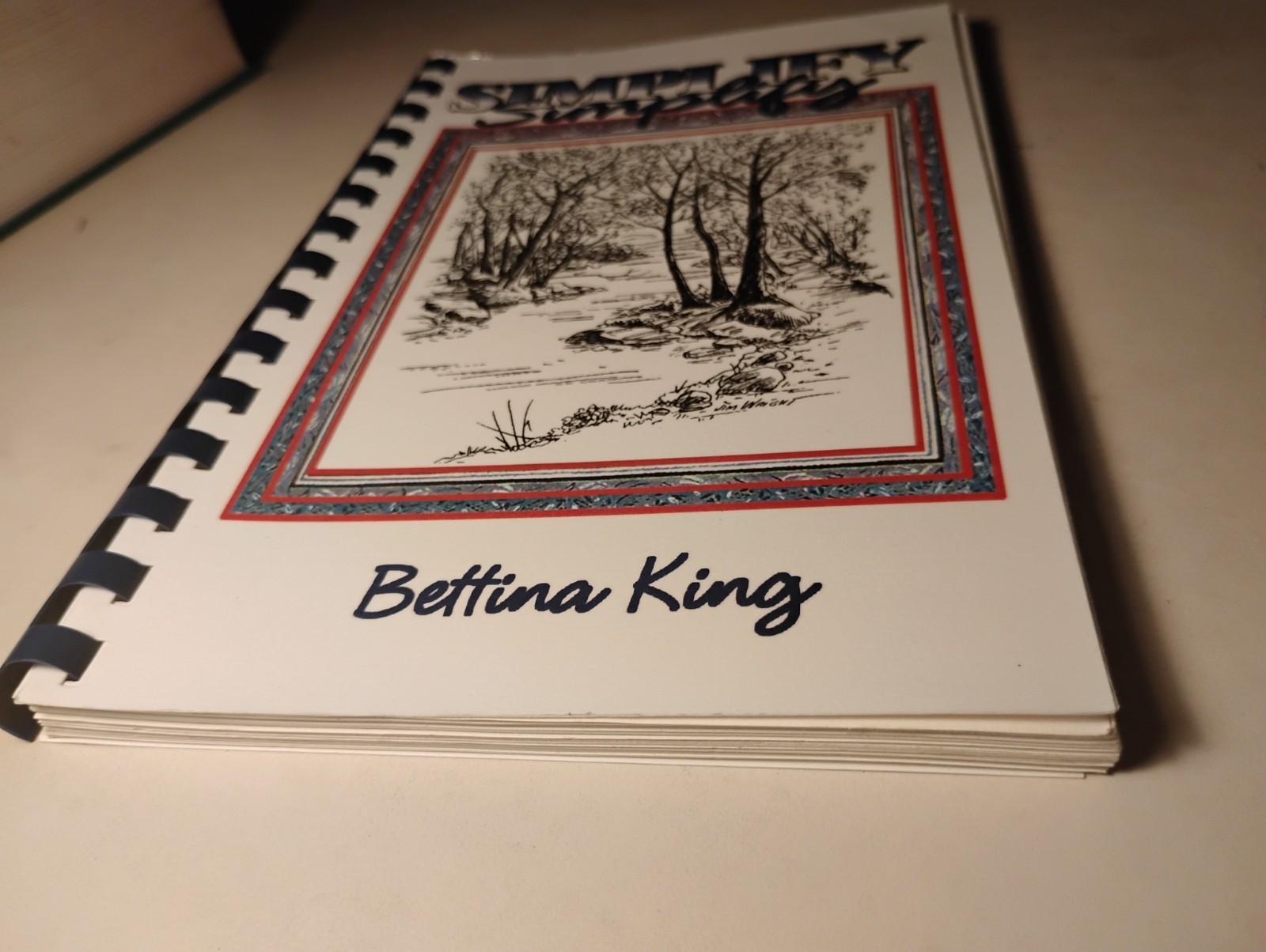Simplify! Simplify! Bettina King SIGNED 1st Ed 1997 Self-Help Wellness Nutrition